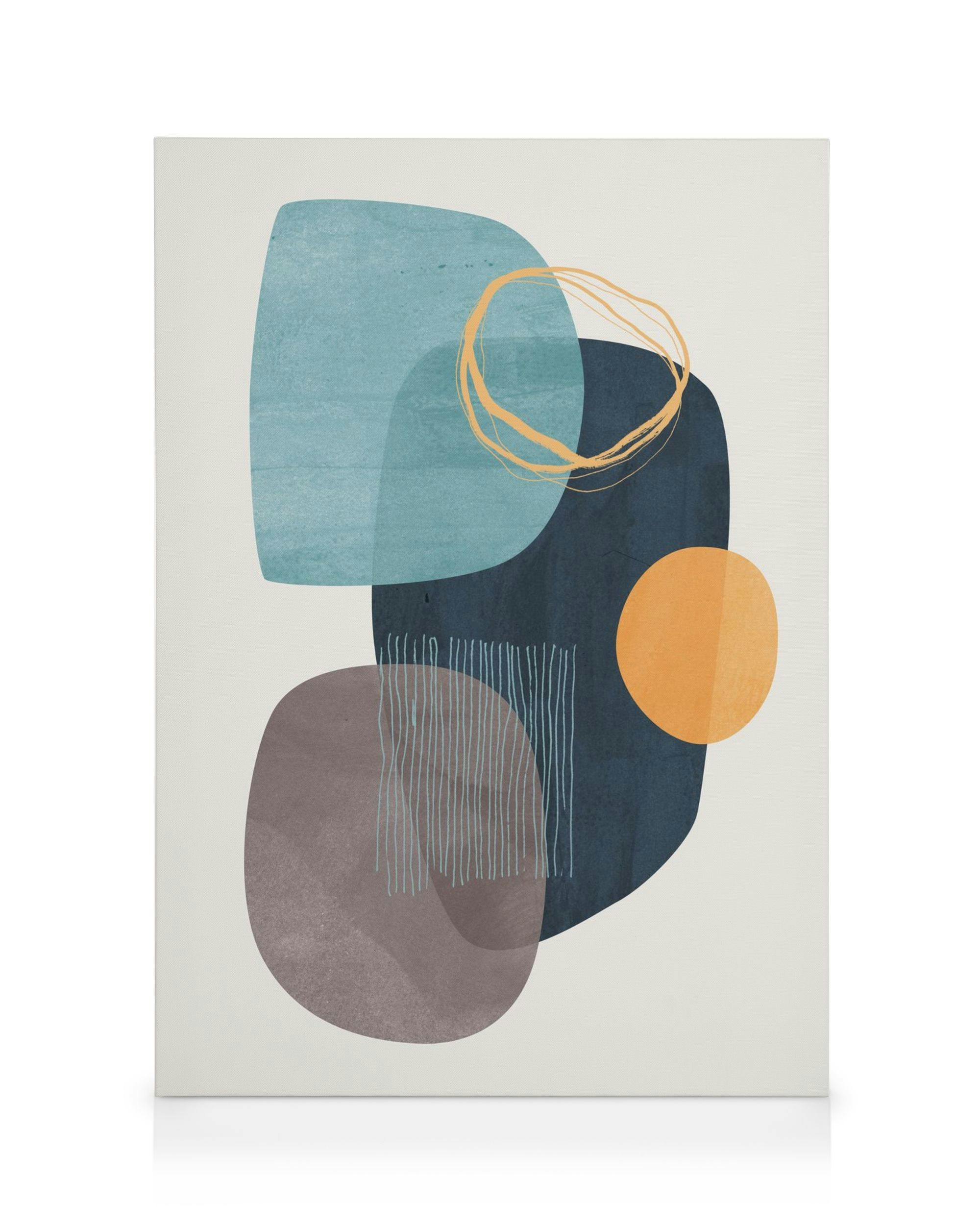 Cyra Lerret (50x70 cm - Svart Ramme)