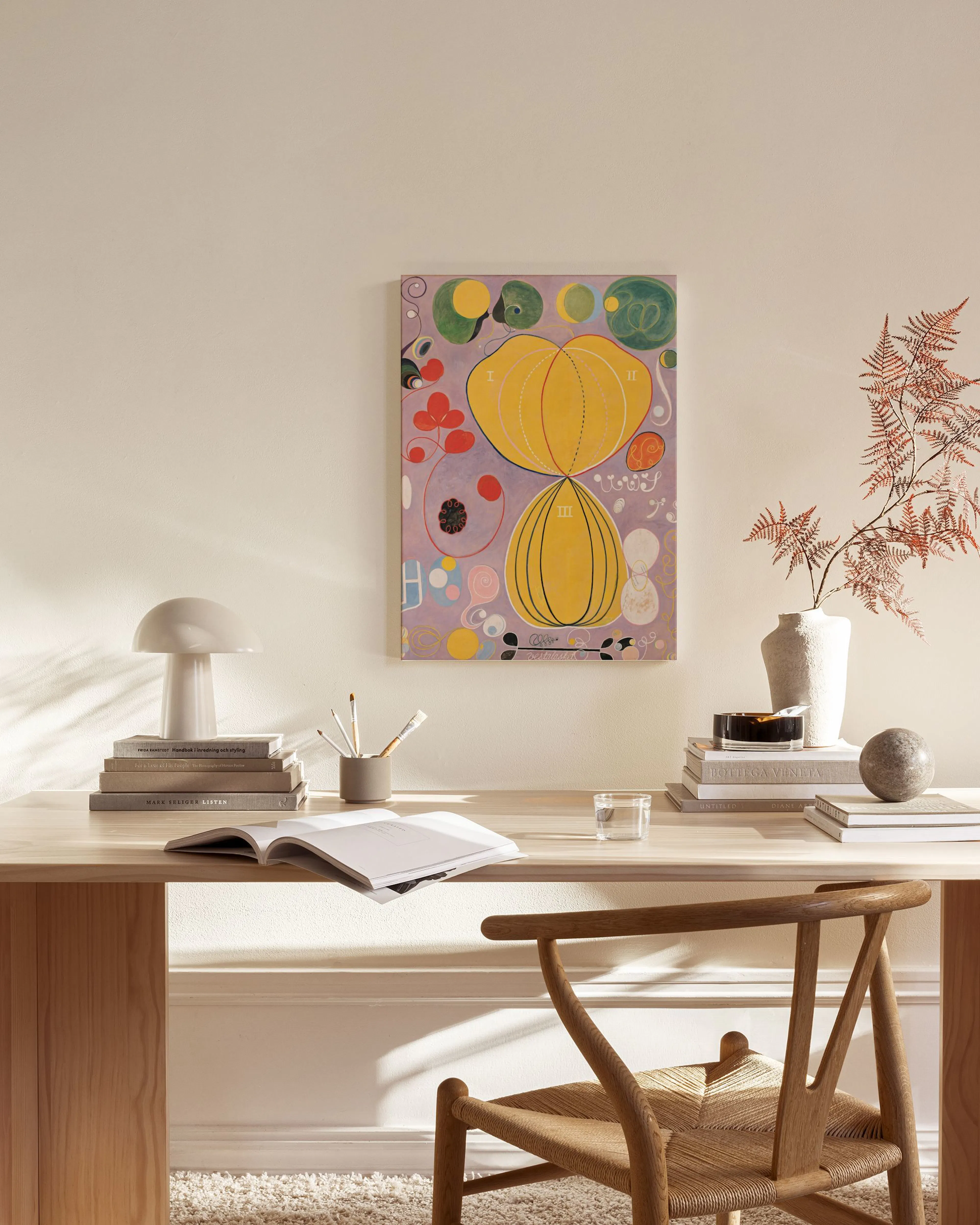 Tranh Graphic Canvas print - The Ten Largest, Adulthood, No.7 by Hilma af Klint