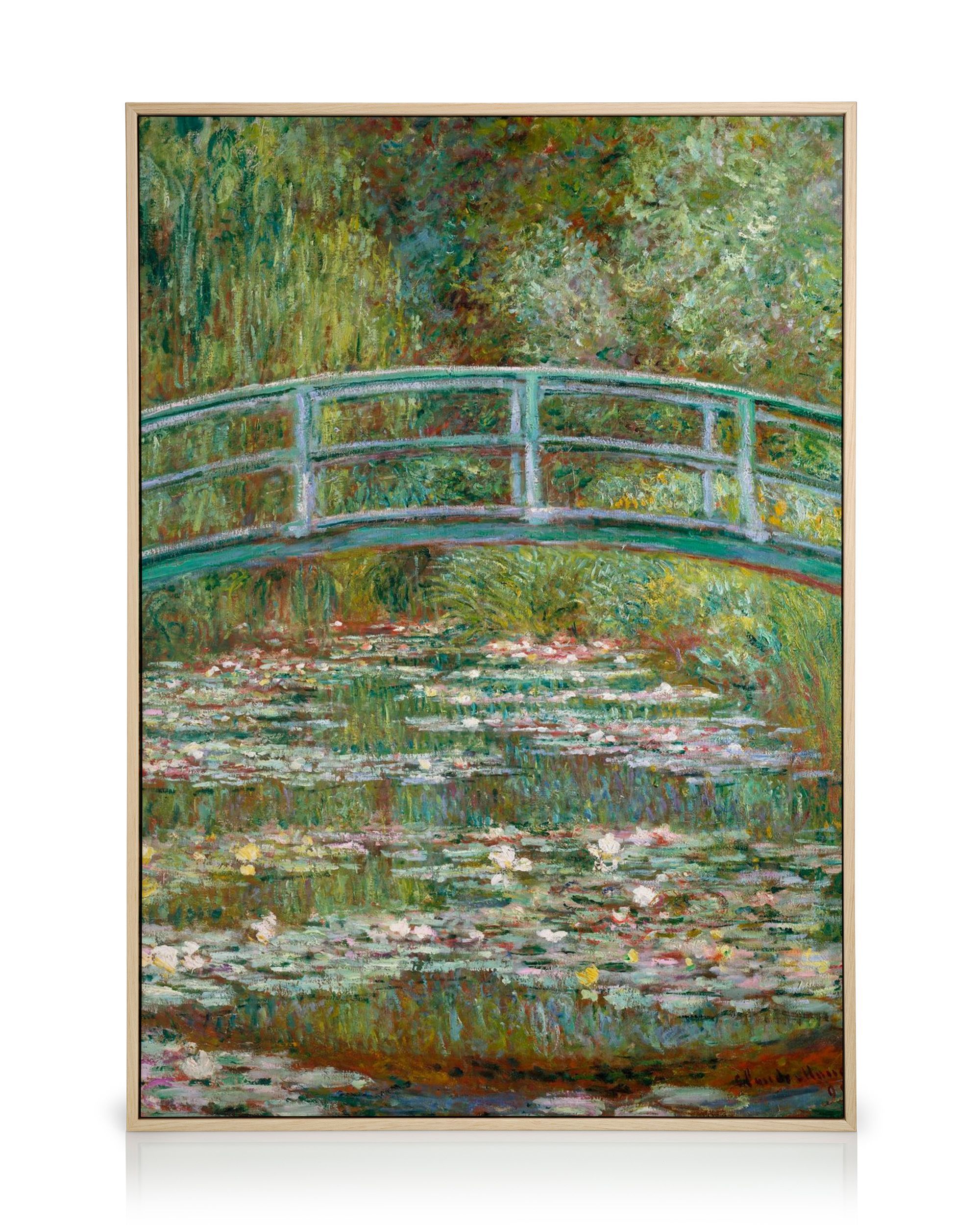 Monet - Bridge over a Pond of Water Lilies Canvas Print | Desenio Monet - Bridge over a Pond of Water Lilies Canvas Print | Desenio