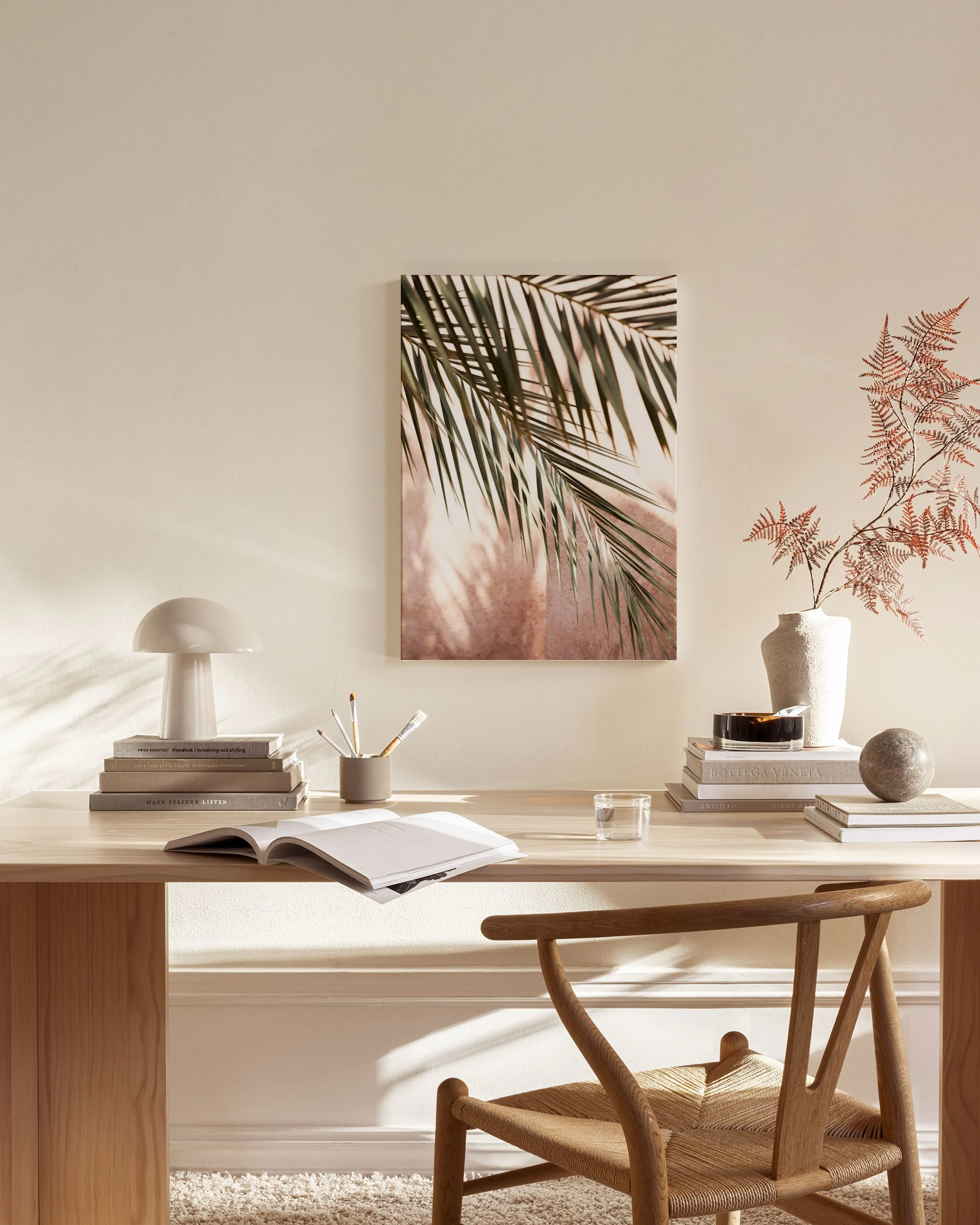 Tranh Thiên Nhiên Pink Shadow Canvas print