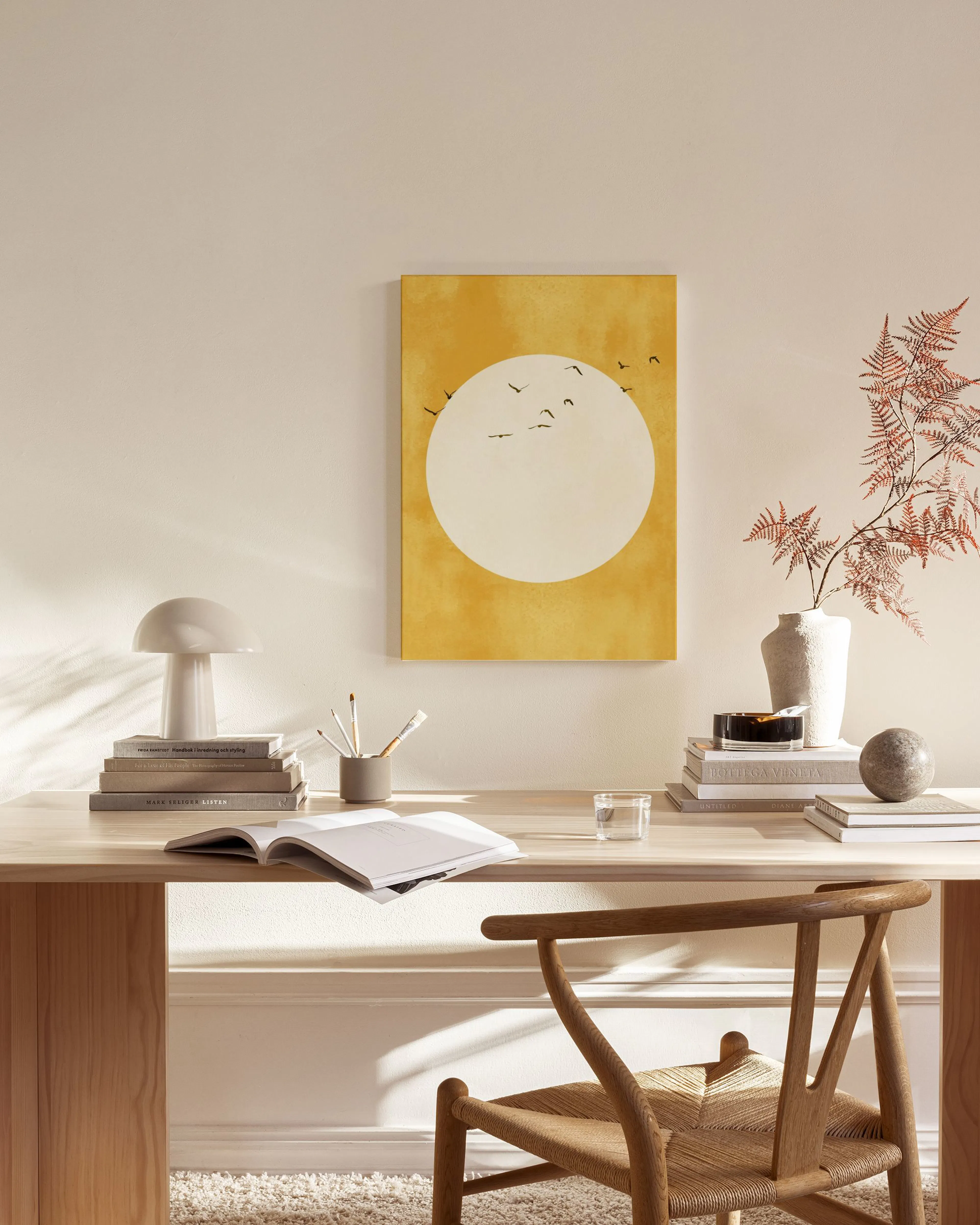 Tranh Thiên Nhiên Boris Draschoff / Kubistika - Eternal Sunshine Canvas print