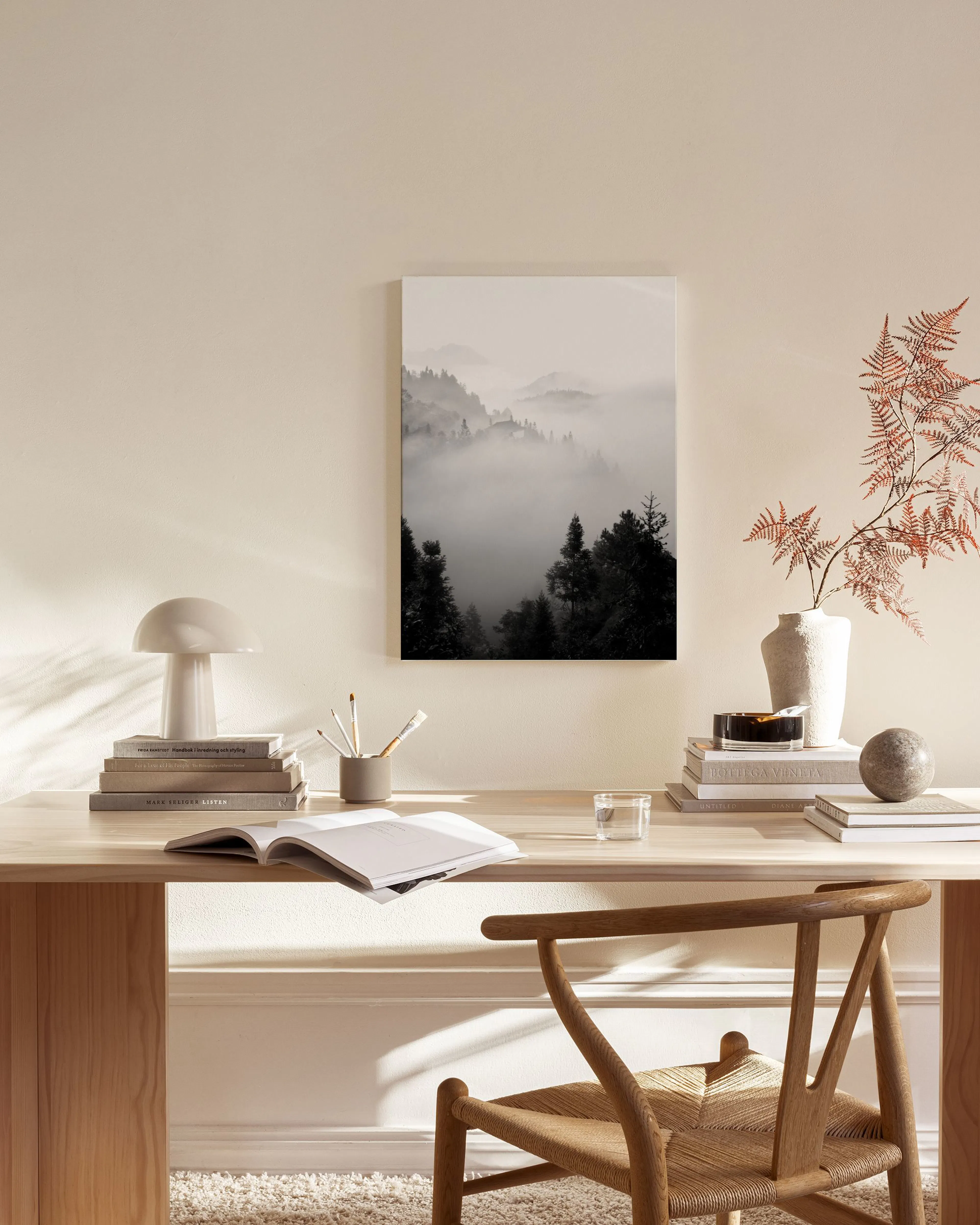 Tranh Thiên Nhiên The Morning Mist Canvas print