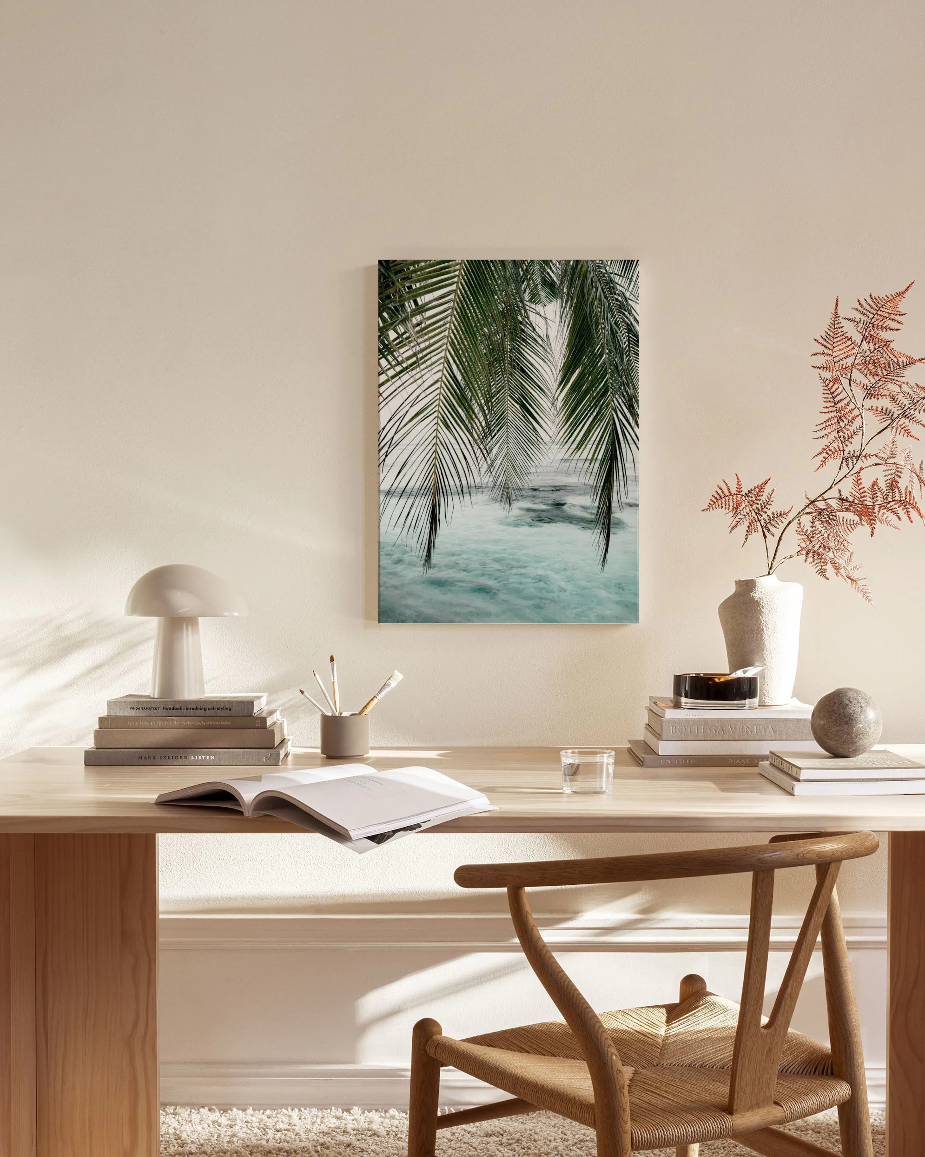 Tranh Thiên Nhiên Ocean Palm Canvas print