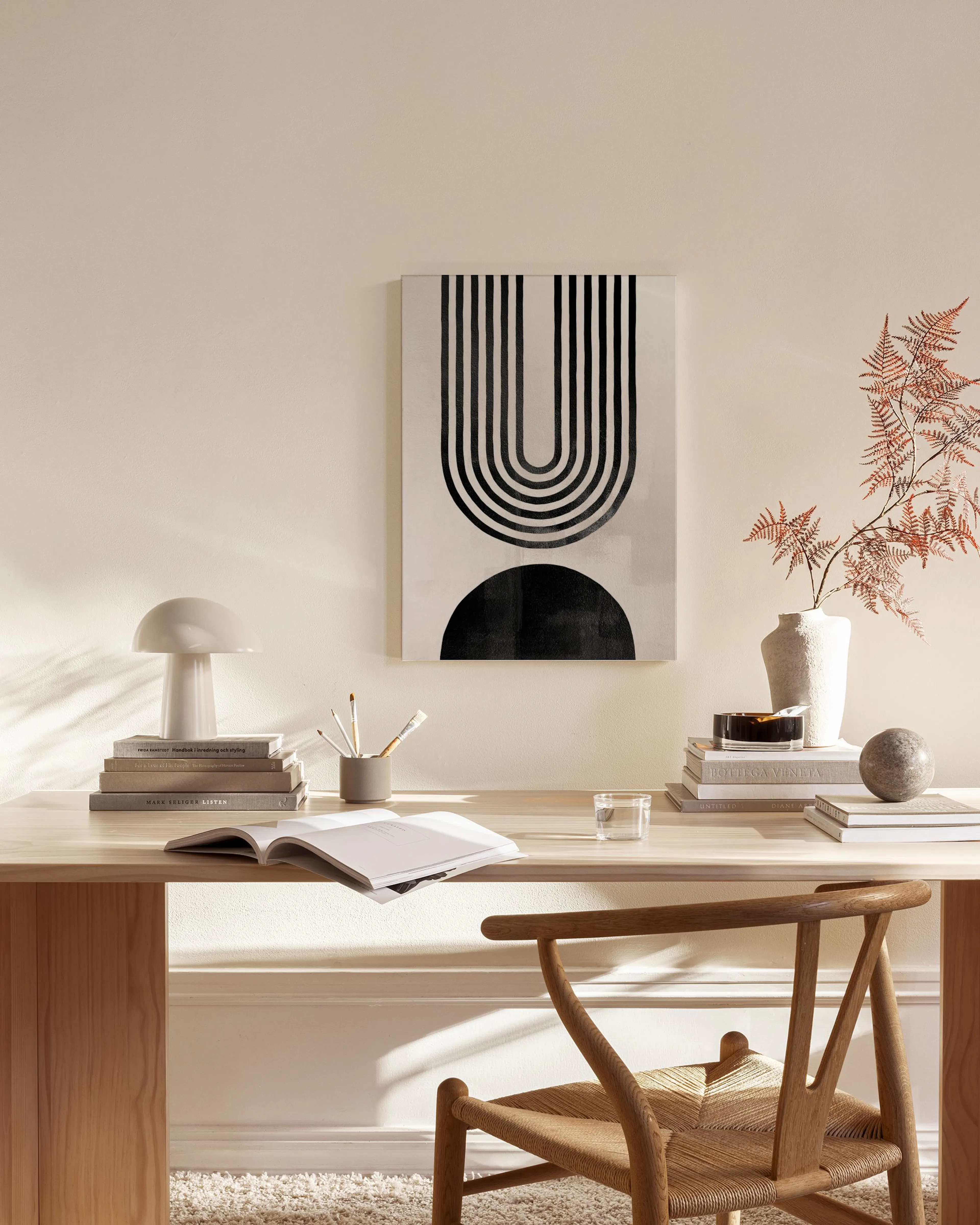 Tranh Graphic Berlin Arches No2 Canvas print
