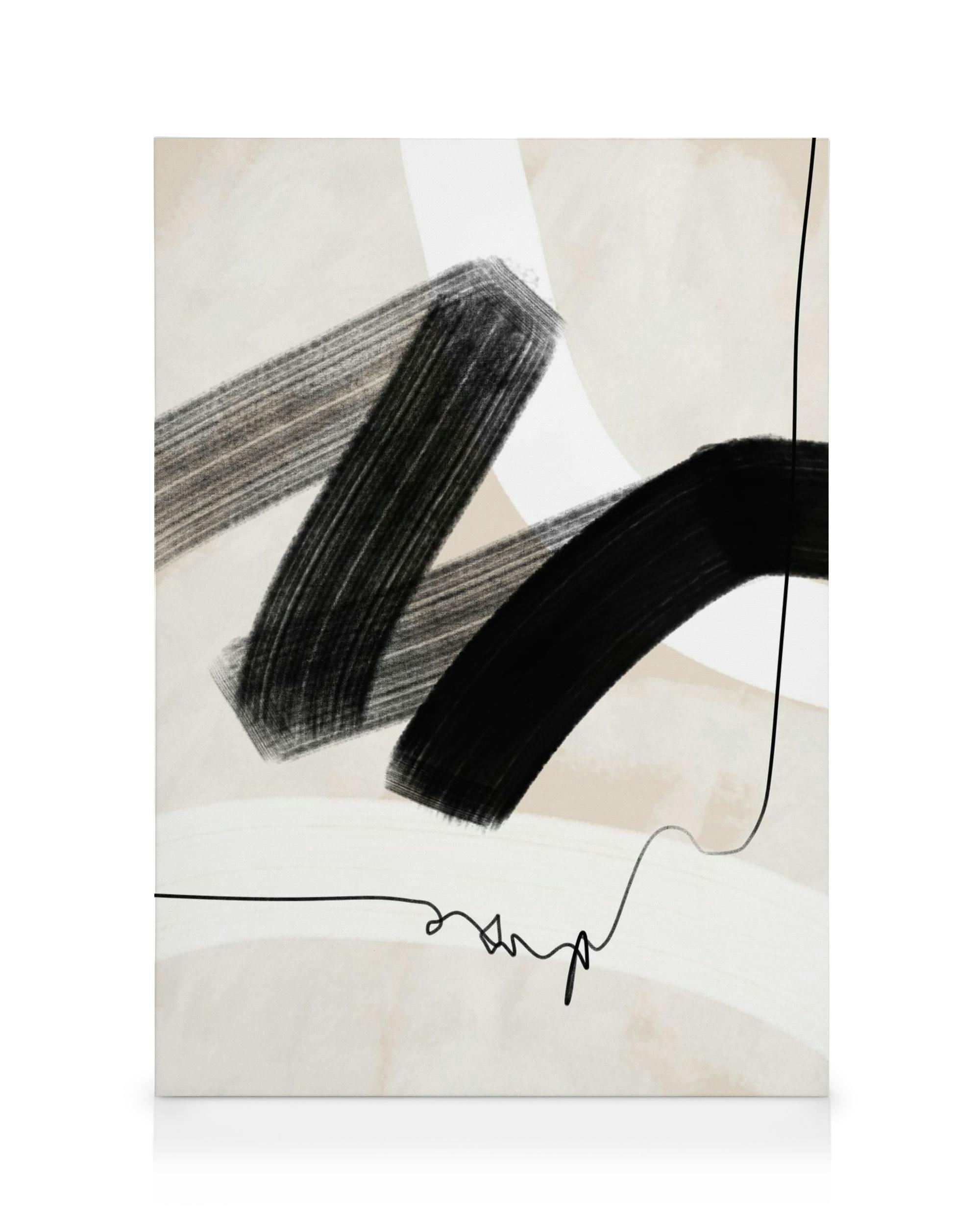 Canvas Prints Abstract Wave No1 Canvas print (30x40 cm)