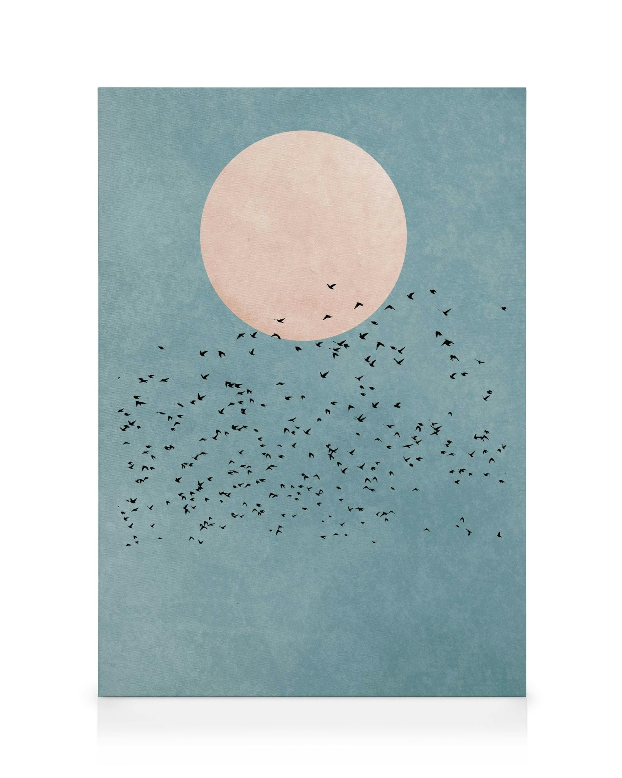 Canvas Prints Boris Draschoff / Kubistika - Birds Fly Away Canvas print (30x40 cm)