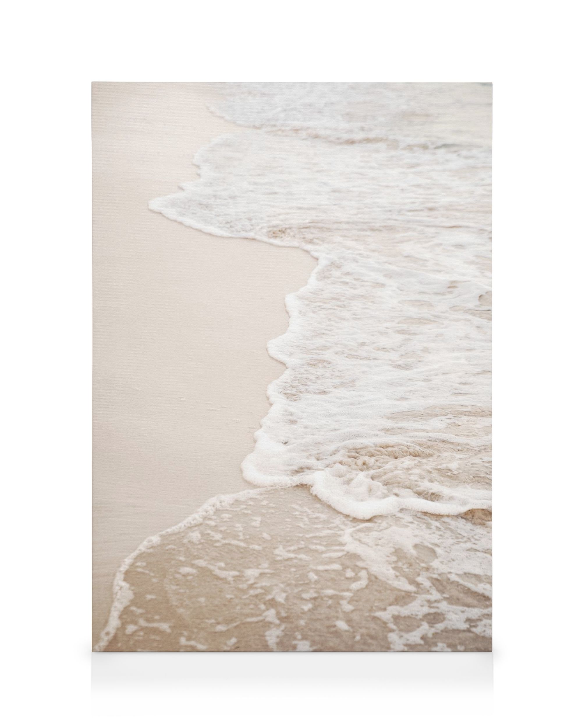 Fotobehang - Vlies Behang - Terras met Uitzicht op het Strand en de Zee