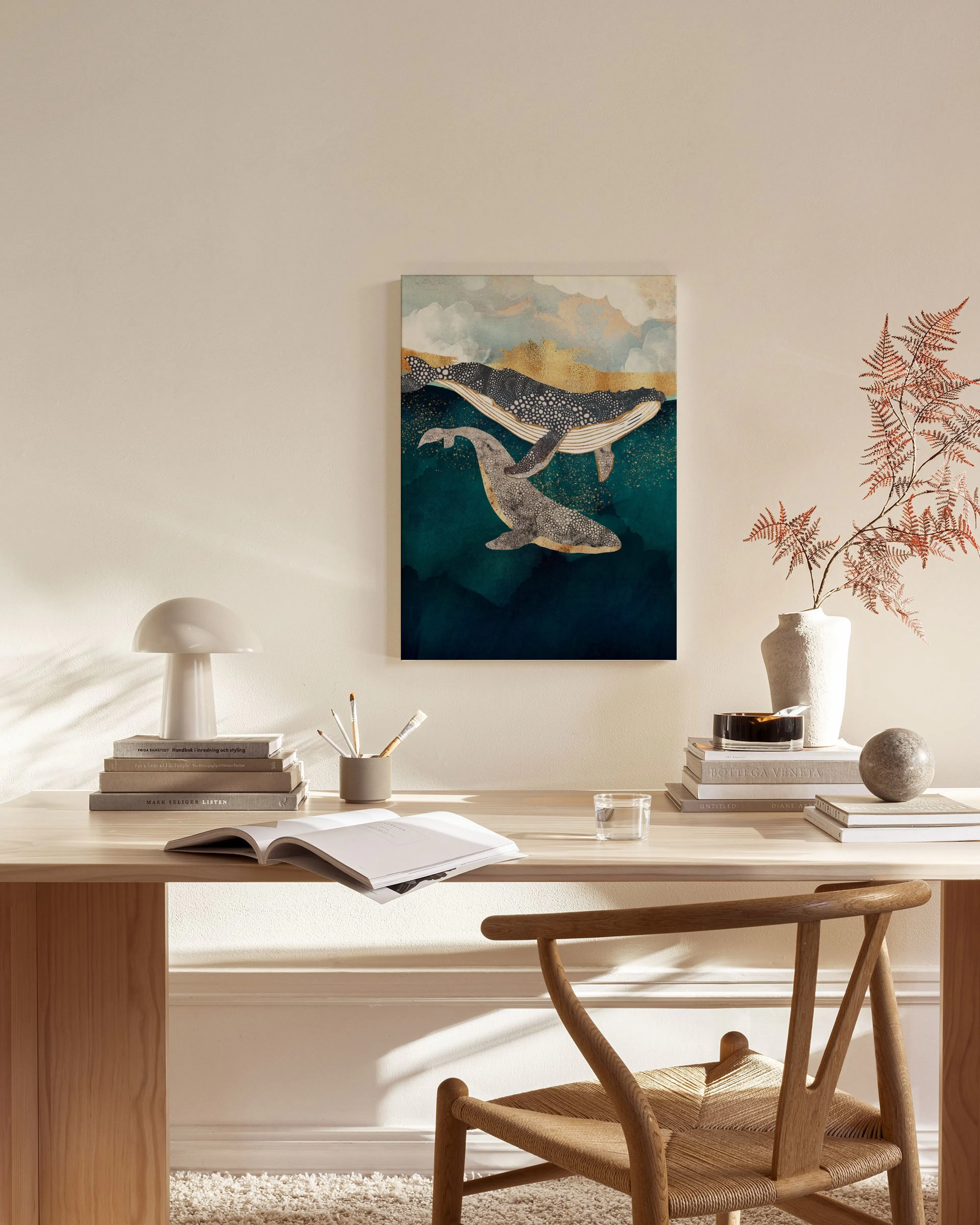 Tranh Illustrations SpaceFrog Designs - Bond II Canvas print