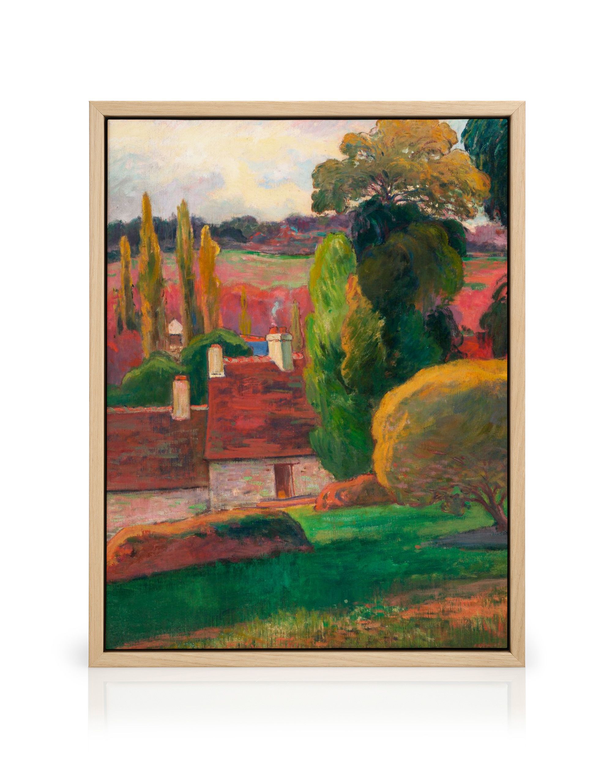 Paul Gauguin - A Farm in Brittany Canvas Print | Desenio