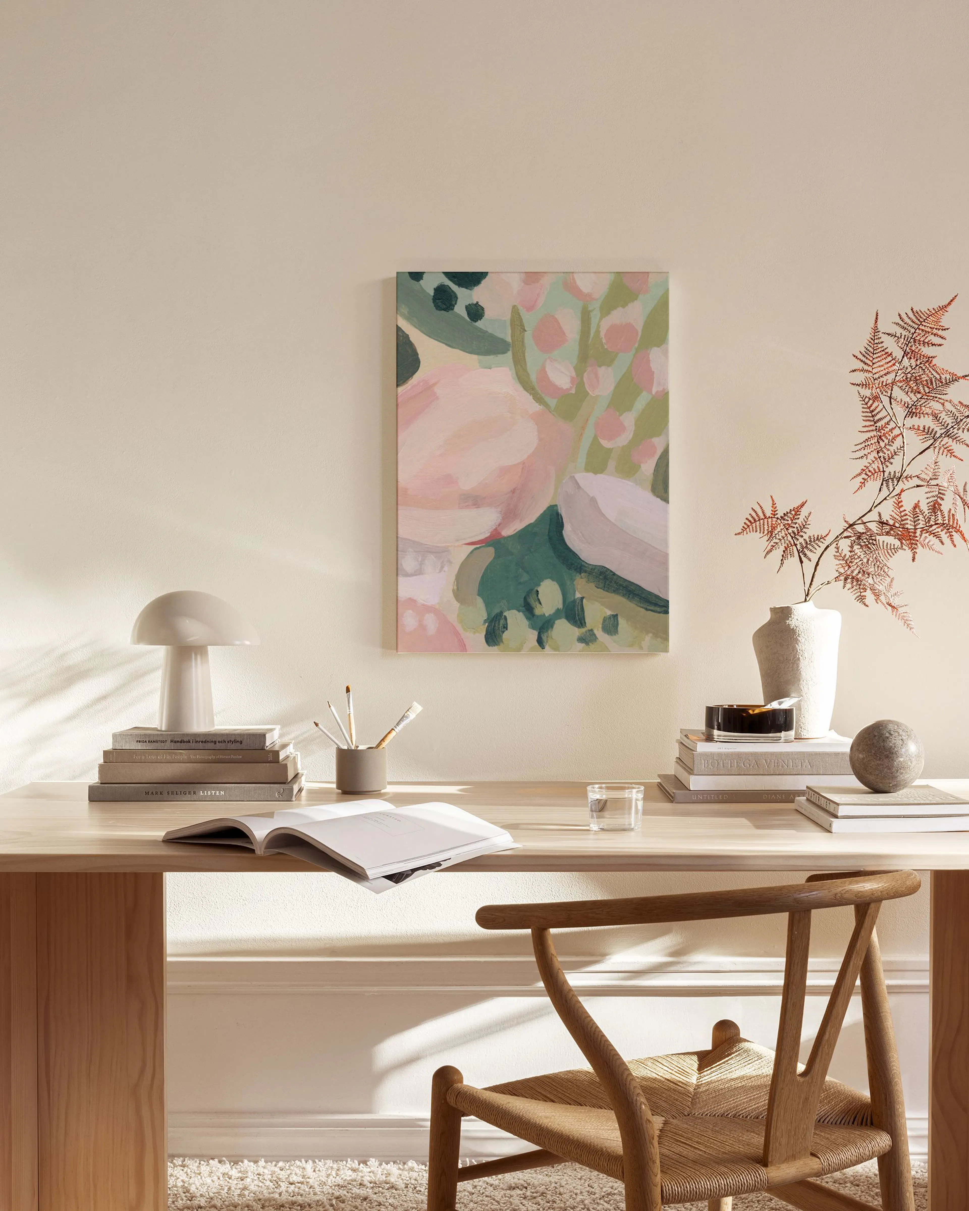 Tranh Botanical Acrylic Floral Canvas print