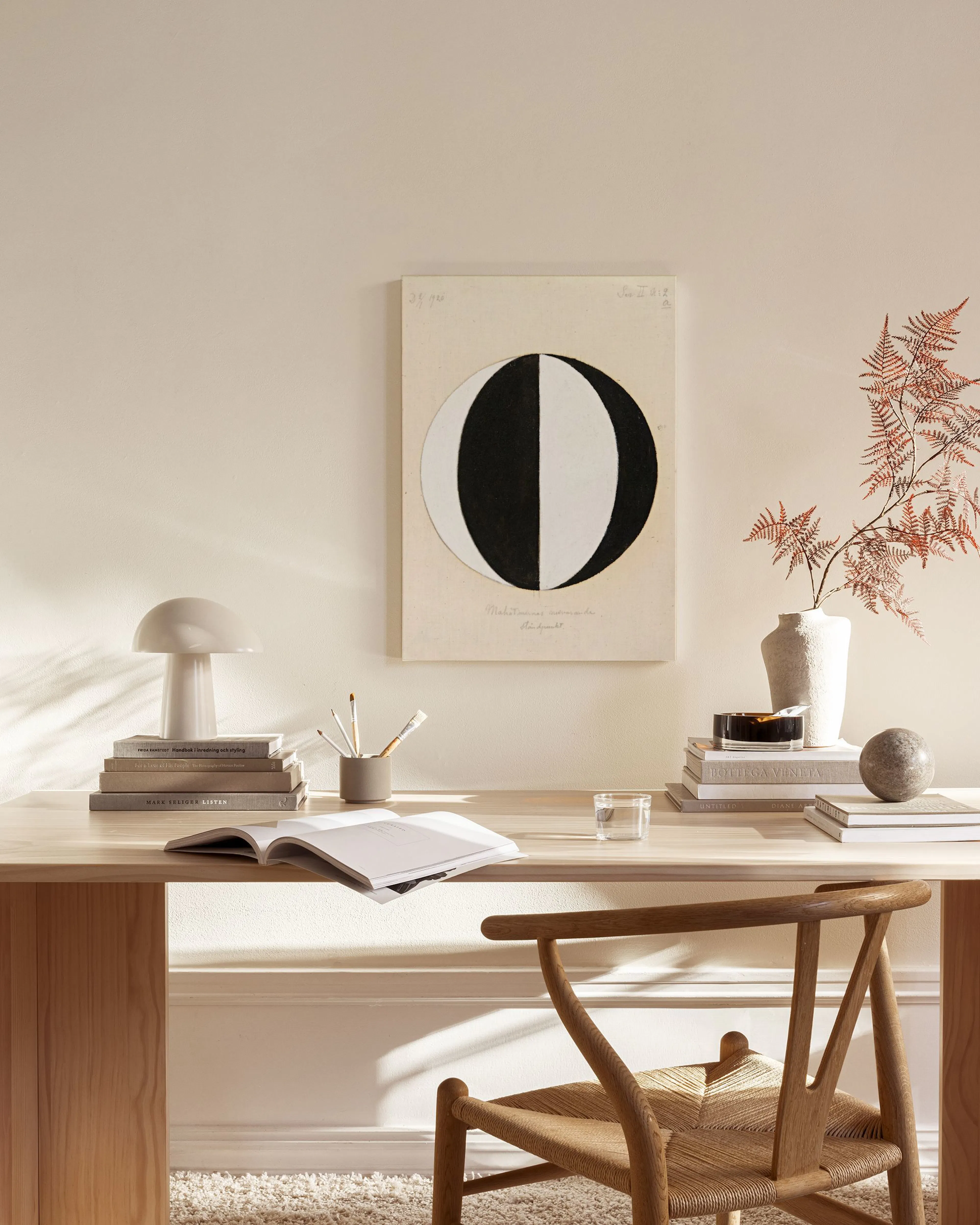 Tranh Graphic Canvas print - The Current Standpoint of the Mahatmas by Hilma af Klint