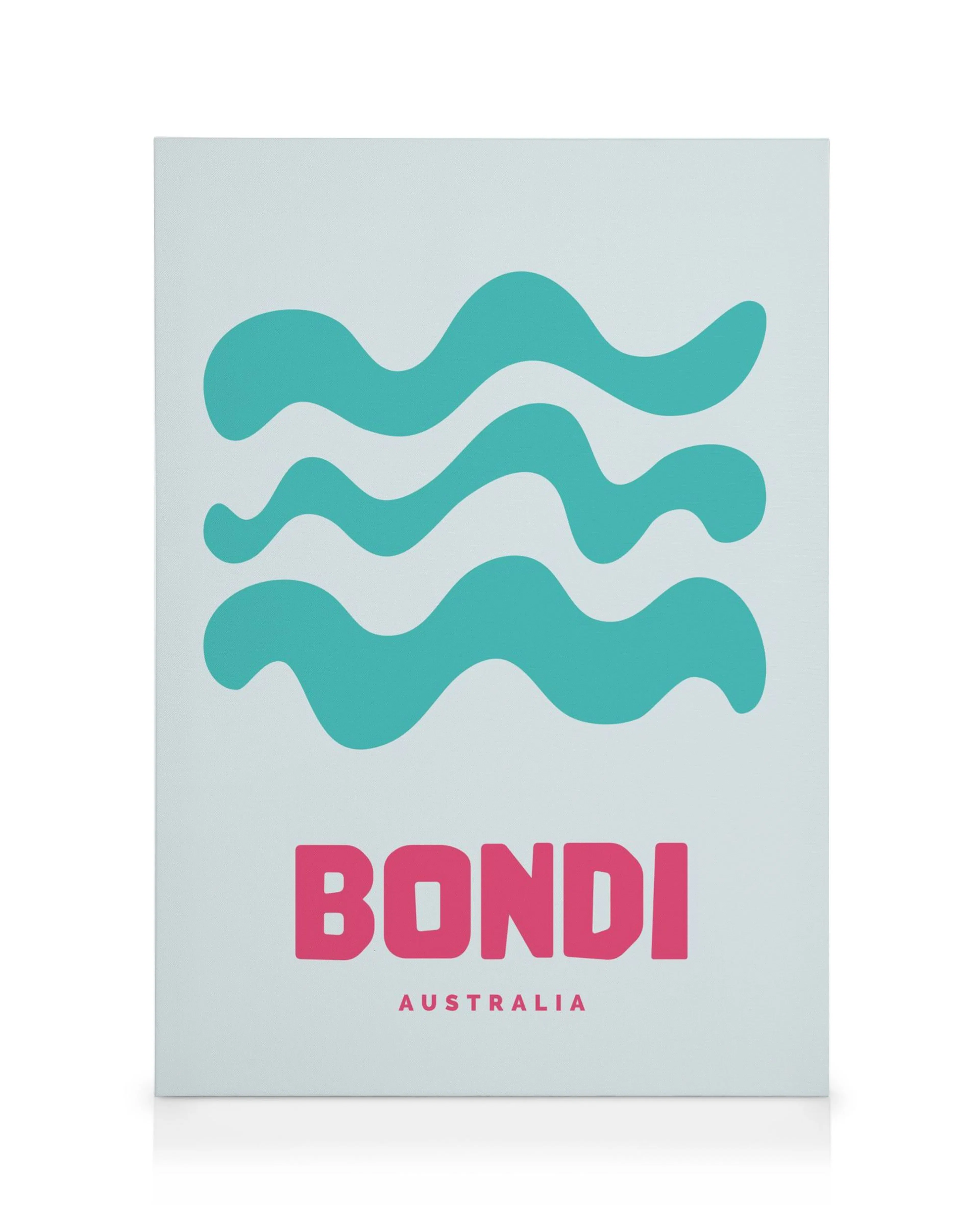 Tranh Graphic Graphic Bondi Canvas print