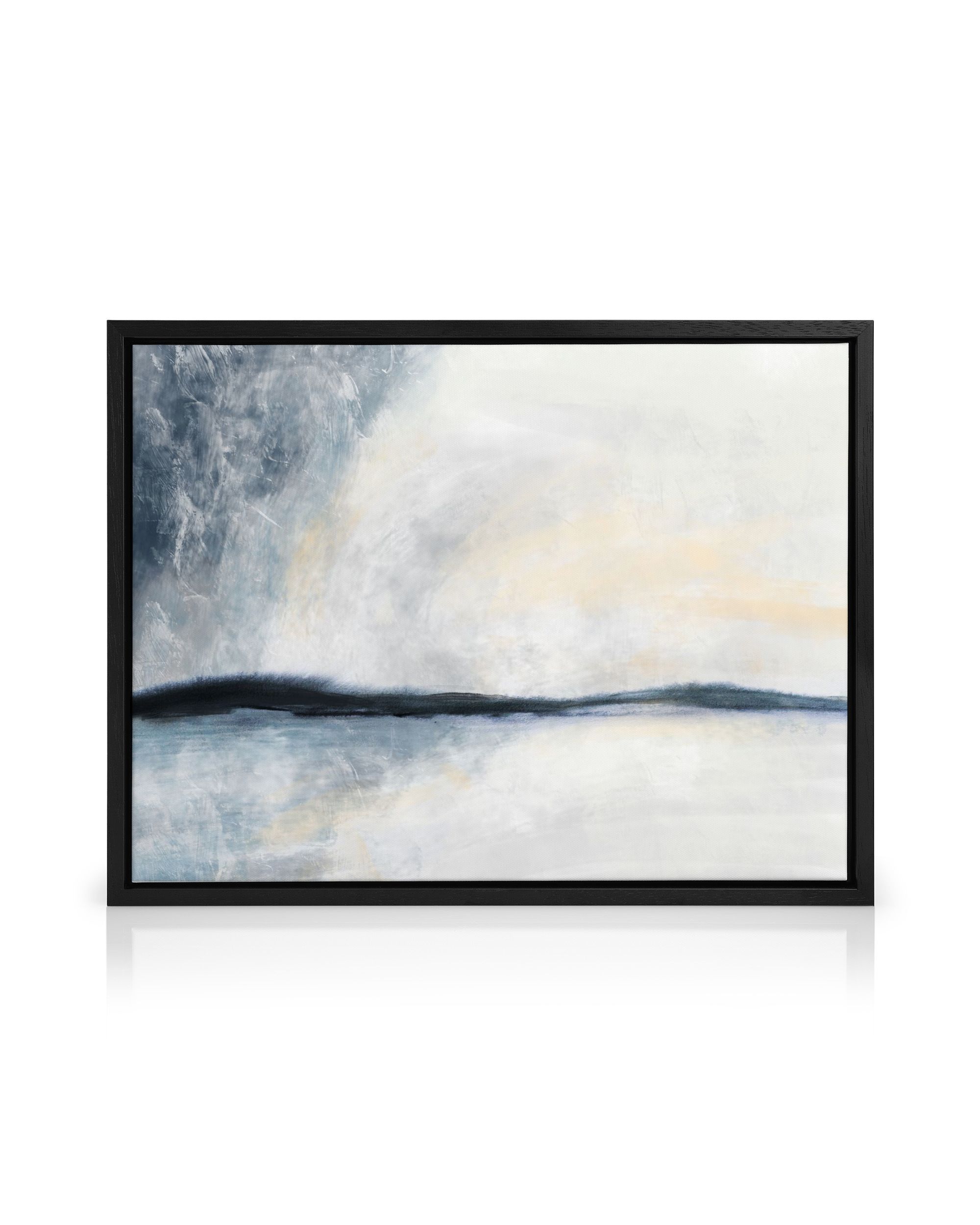 Textured Landscape No1 Canvas Print – Modern Abstract Wall Art