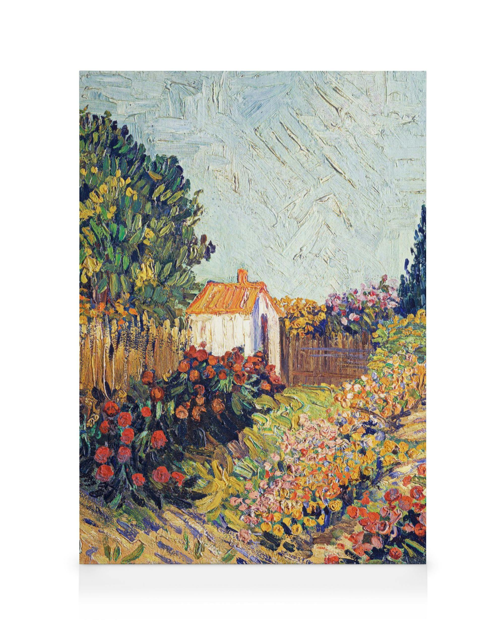 Canvas Prints Van Gogh - Landscape Canvas print (30x40 cm - Black Frame)
