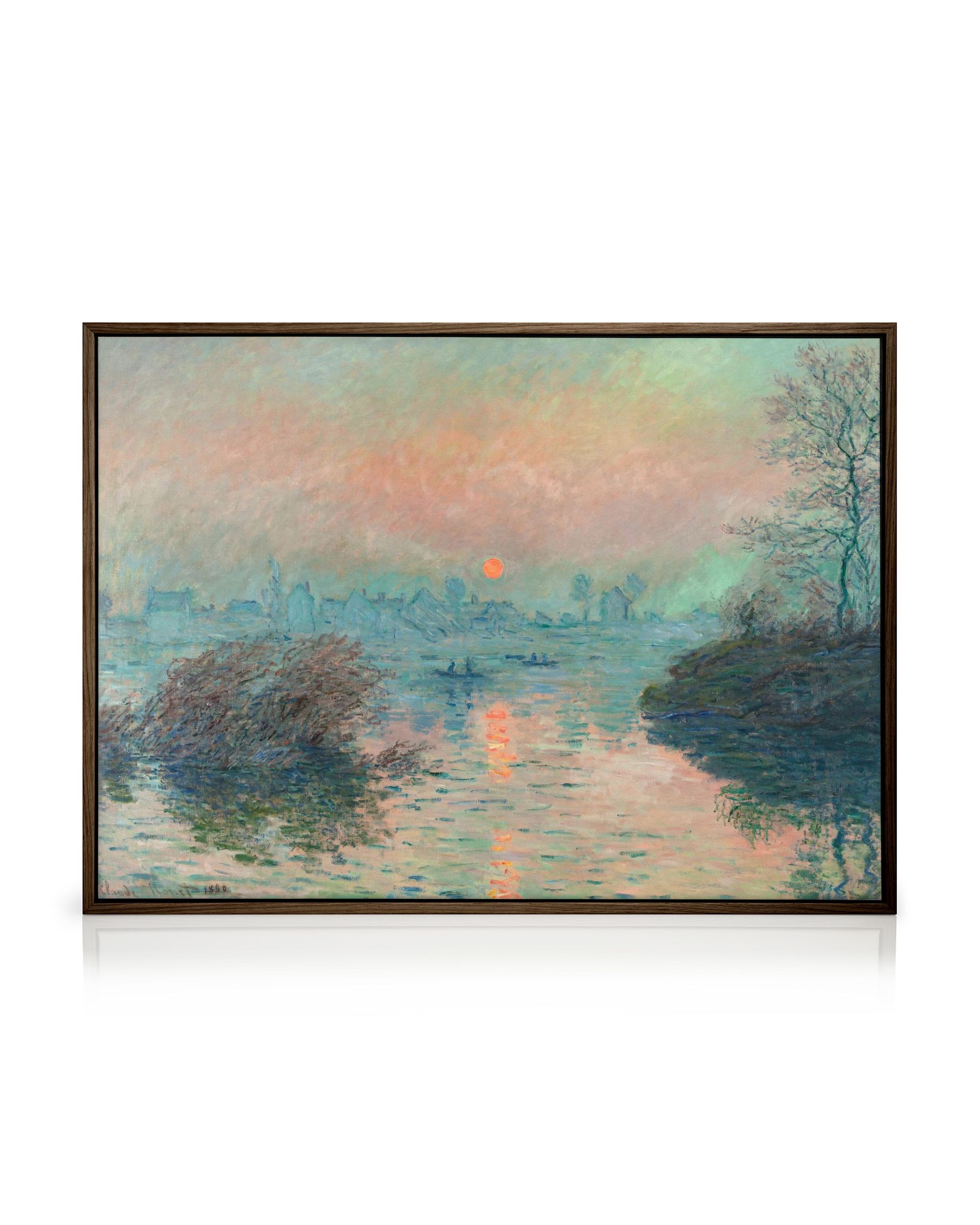 Monet、LA SEINE A LA VACOAT、希少画集画、新品額装付 697b1b35d3ddbd9c16d9b0b1_76610
