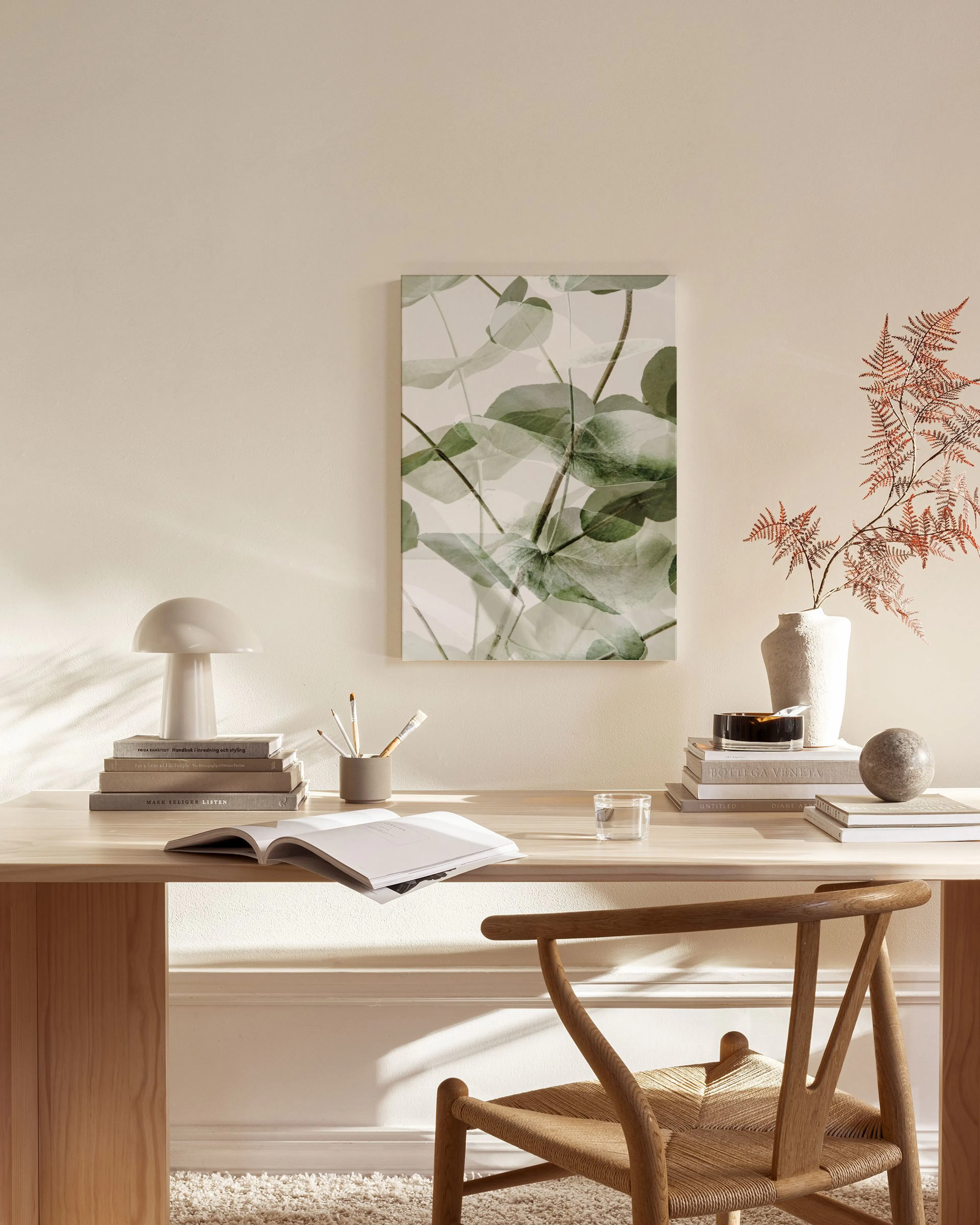 Tranh Botanical Eucalyptus Shades No1 Canvas print
