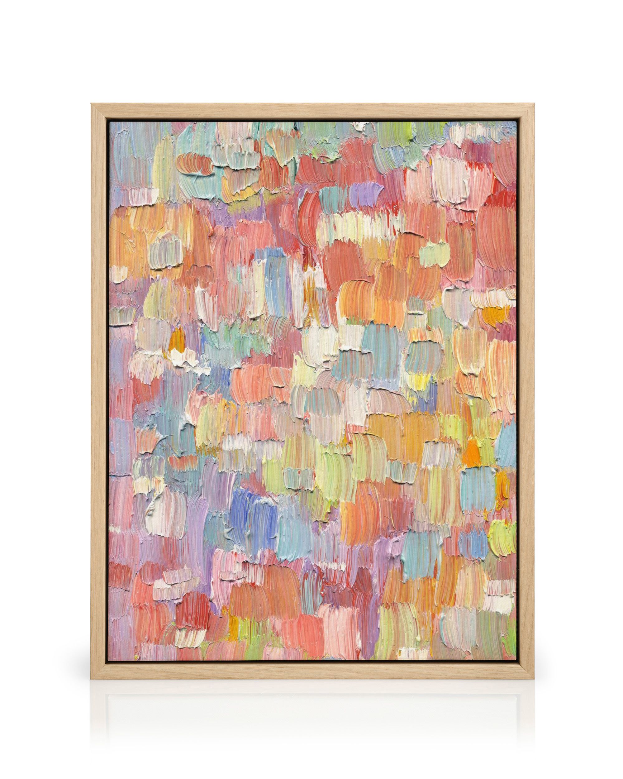 Colorful Strokes Canvas Print – Abstract Wall Print Poster | Desenio