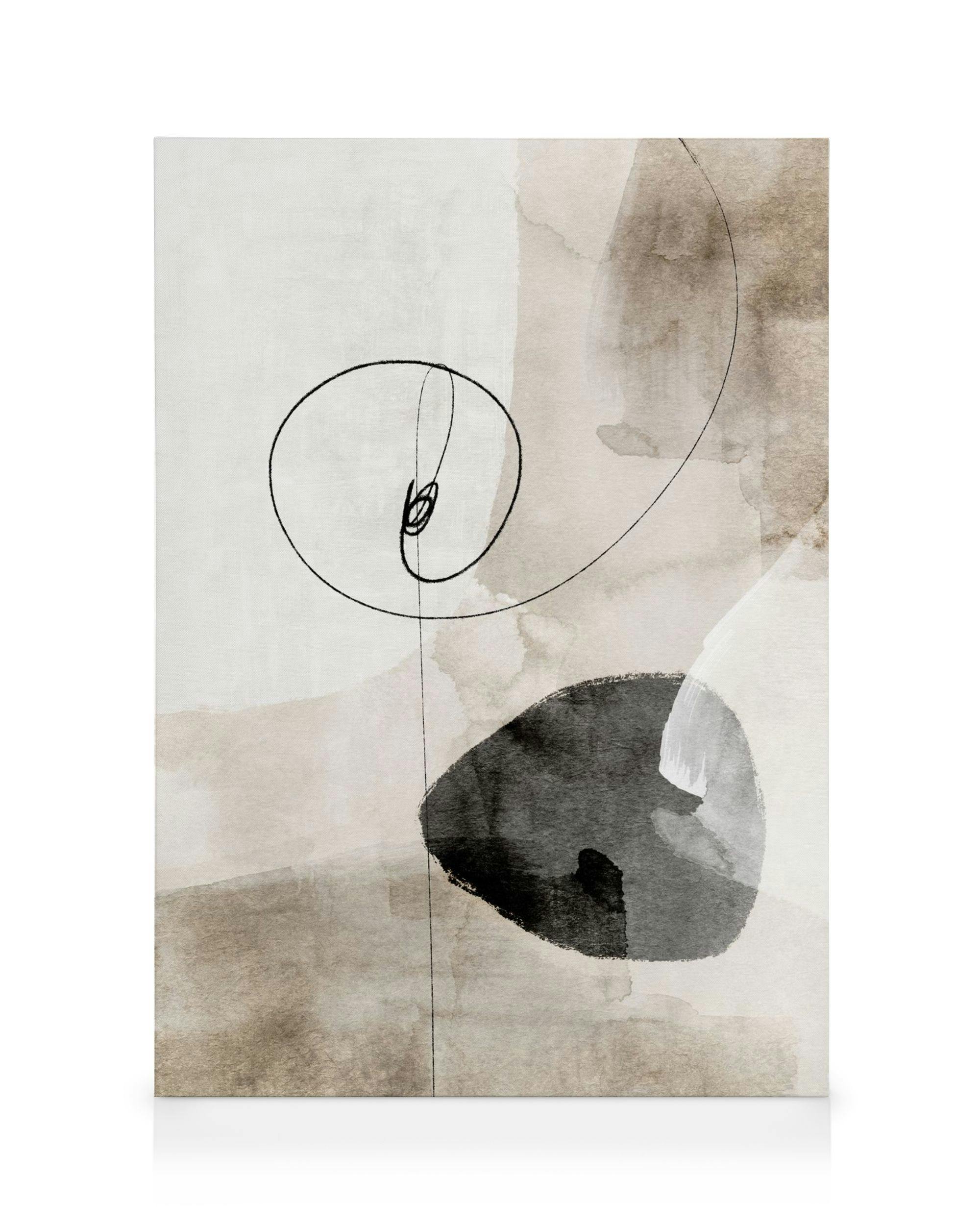 Canvas Prints Watercolor Strokes No1 Canvas print (30x40 cm)