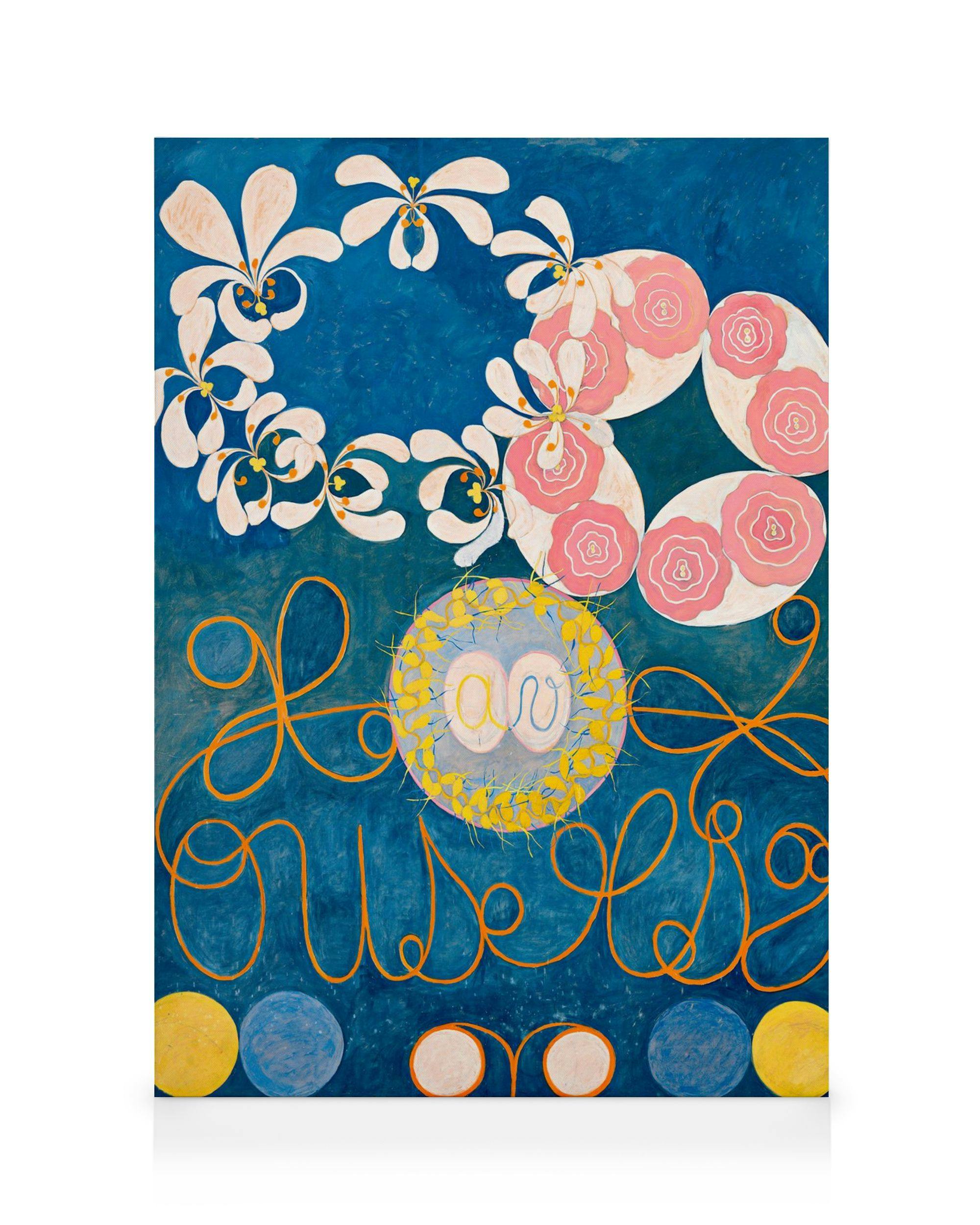 Canvas Prints Canvas print - The Ten Largest, No.1, Childhood by Hilma af Klint (30x40 cm)