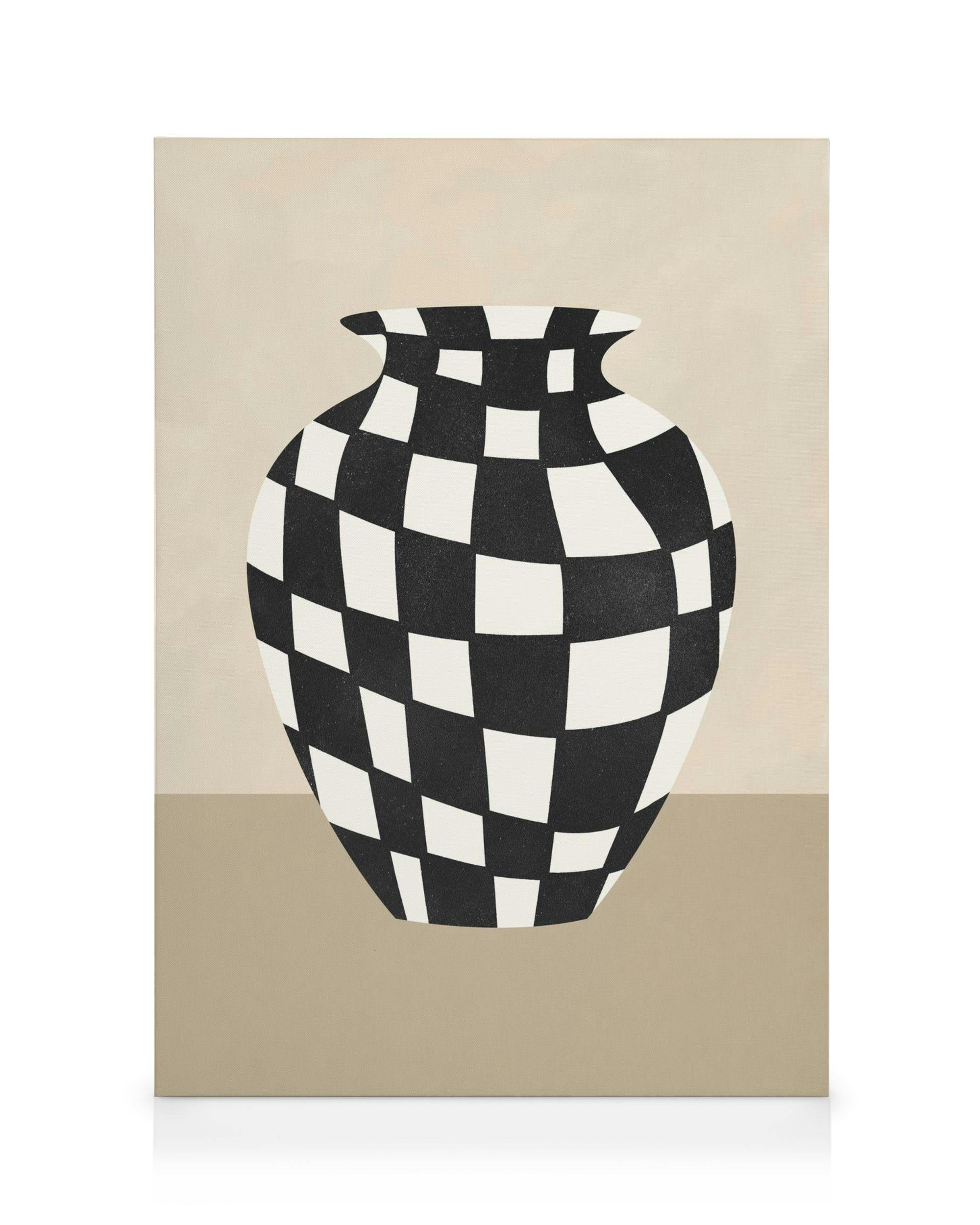 Canvas Prints Chequer No2 Canvas print (50x70 cm)