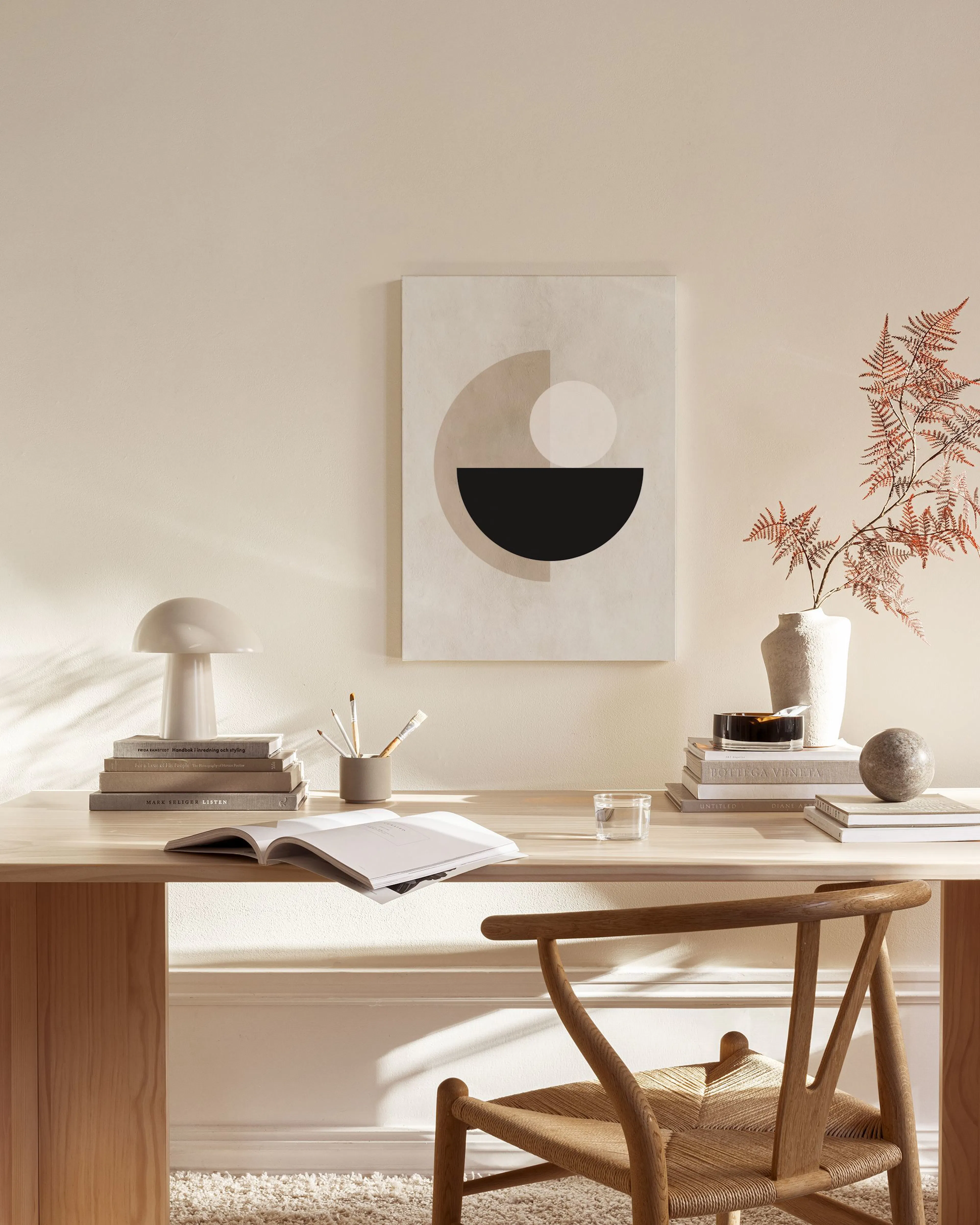 Tranh Graphic Inner Circle No1 Canvas print
