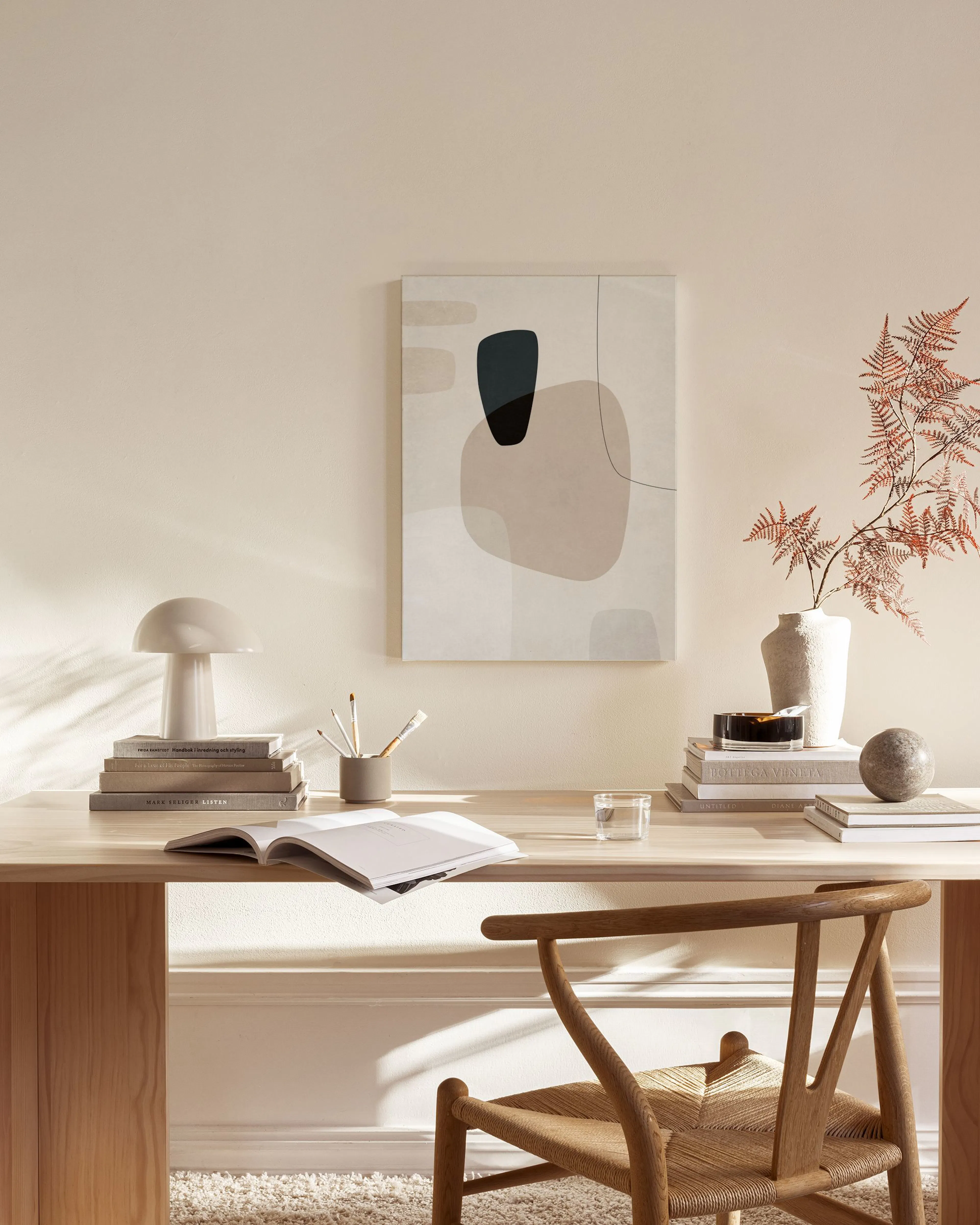 Tranh Graphic Graphic Neutrals No3 Canvas print