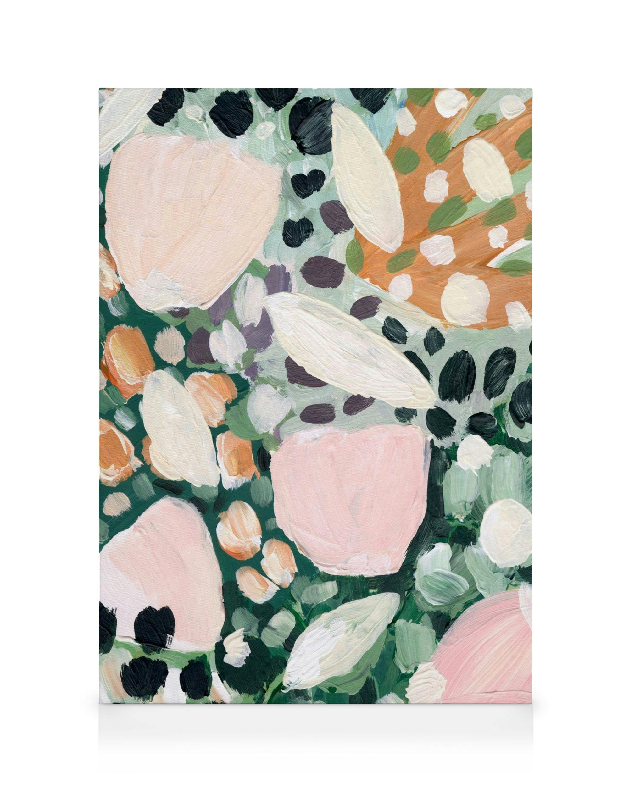 Canvas Prints Acrylic Garden No1 Canvas print (30x40 cm)