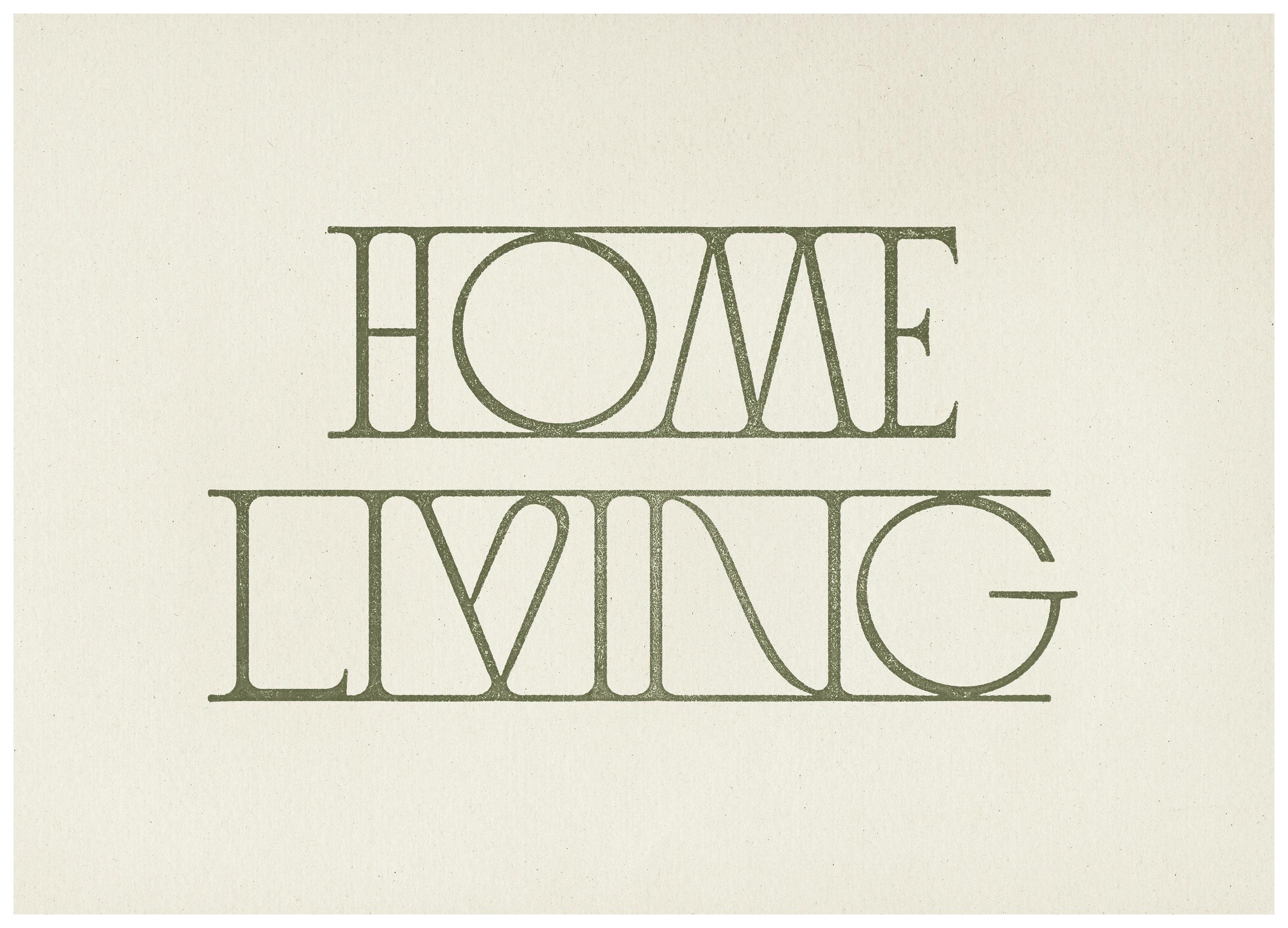 Prints - Home Living Print (21x30 cm) - Text posters