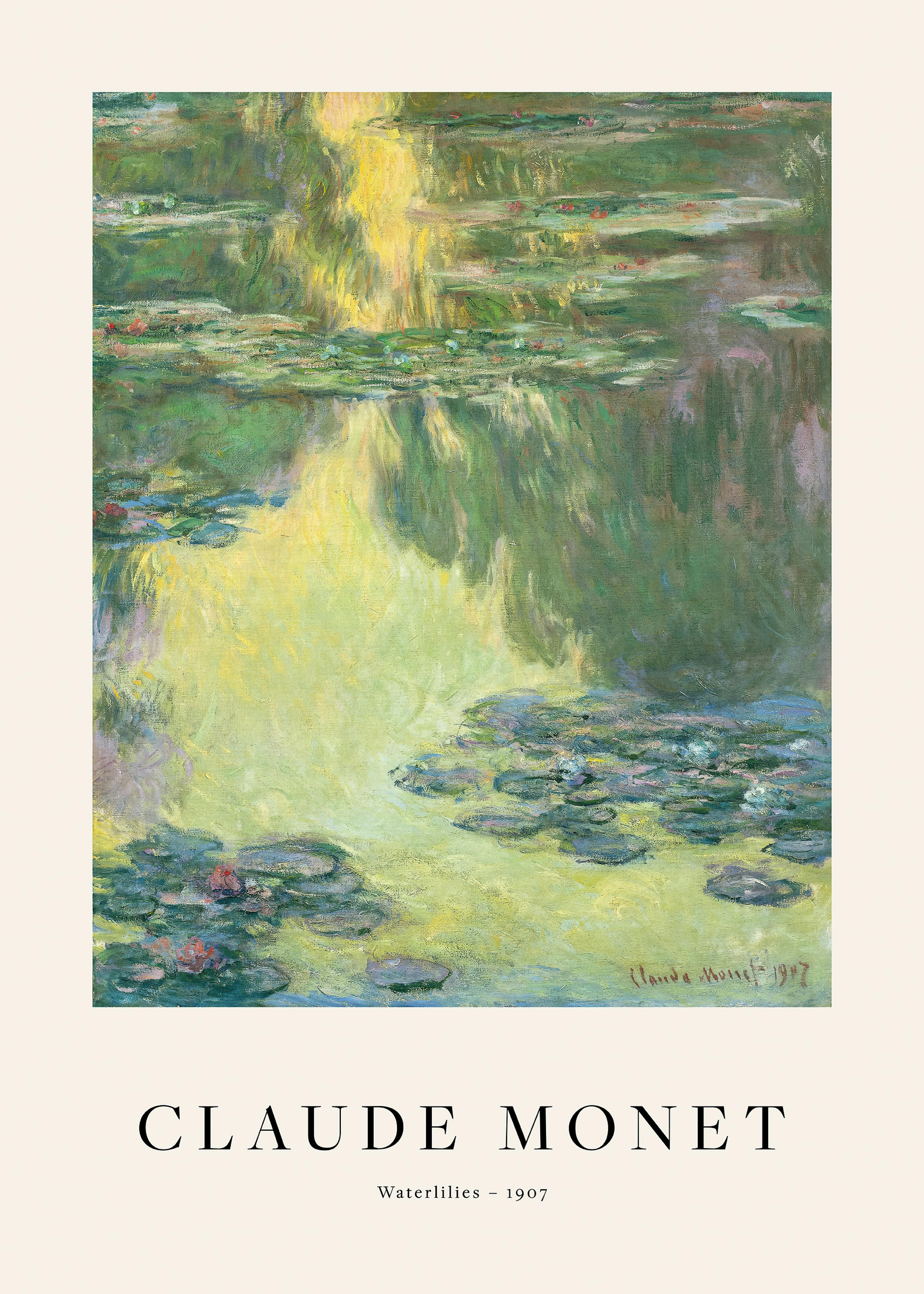 Monet - Waterlilies Print 0