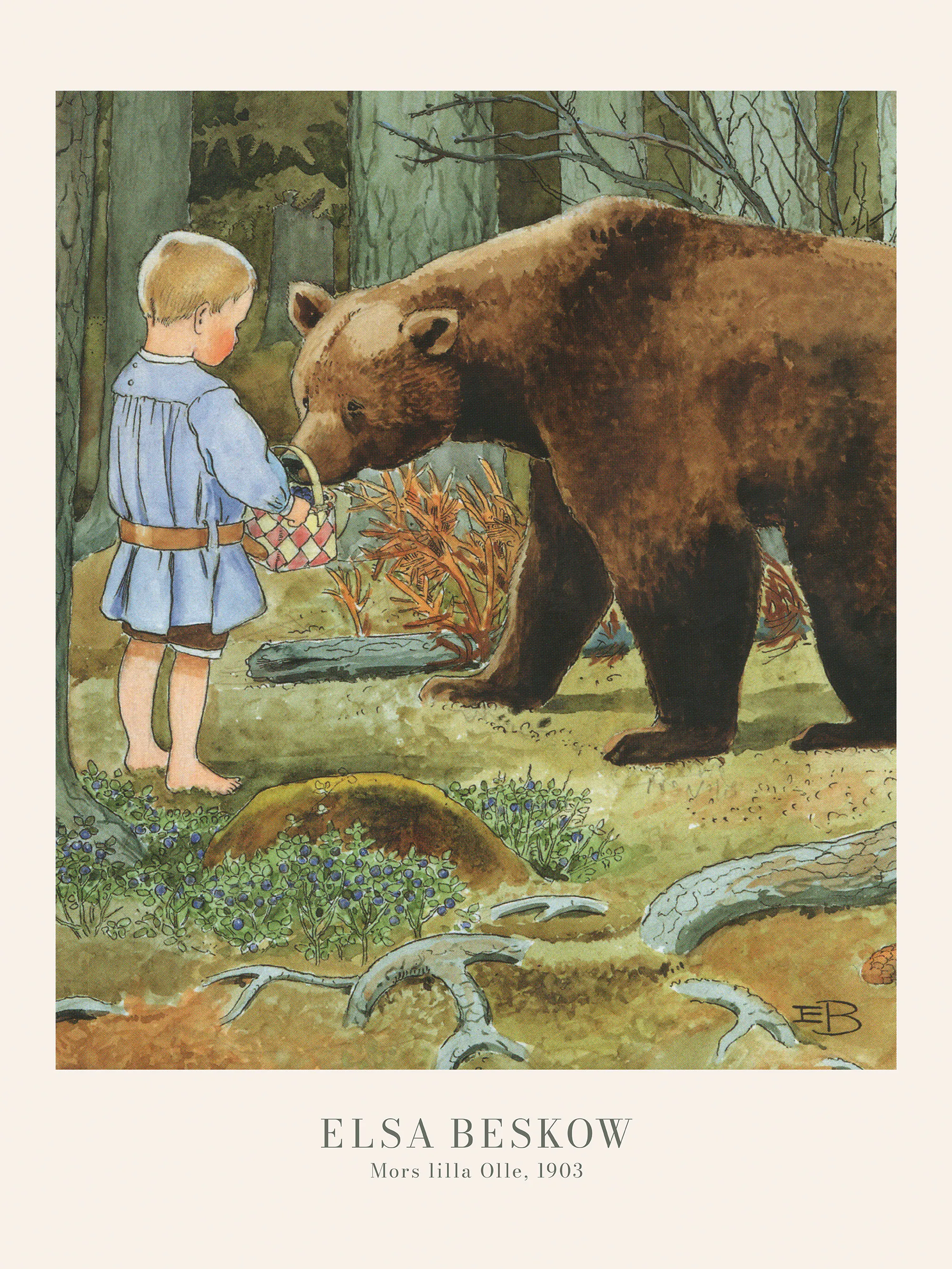 Elsa Beskow - Mors lilla Olle Poster 0