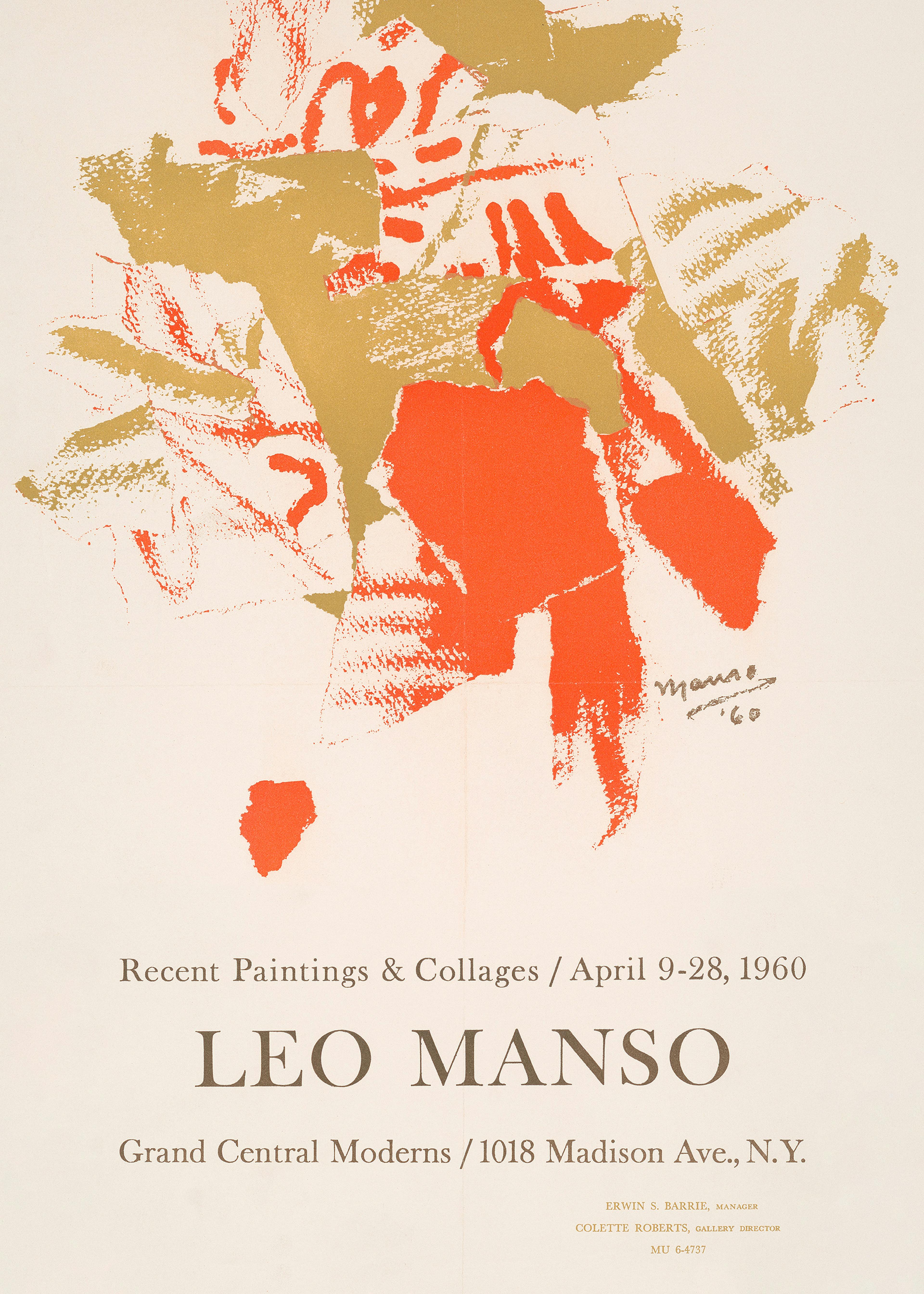 Leo Manso - Paintings and Collages Print 0