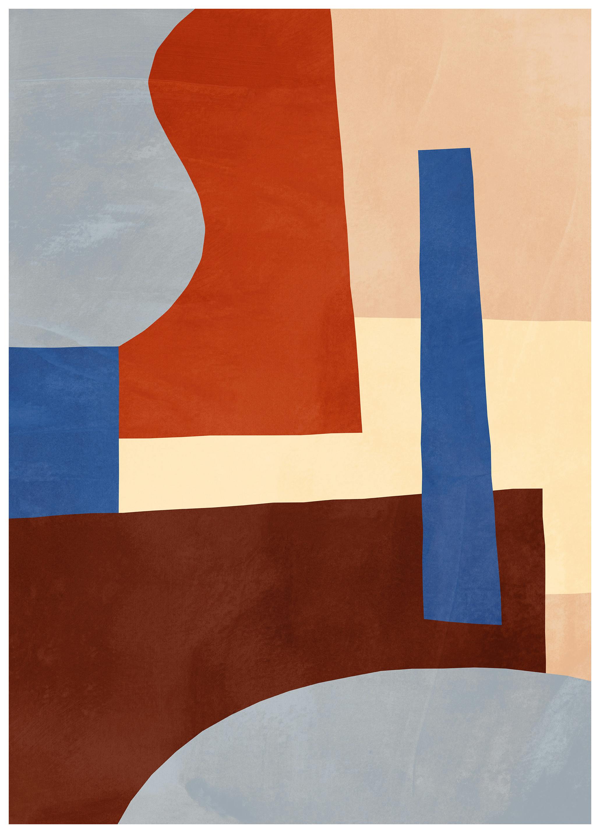 Prints - Abstract Landscape No1 Print (100x150 cm) - Graphic art prints