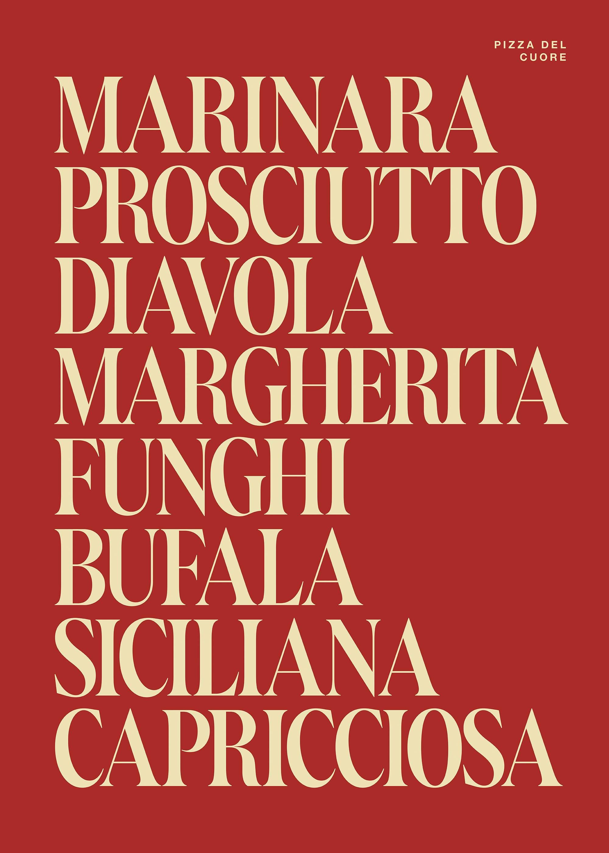 Pizza del Coure Poster 0