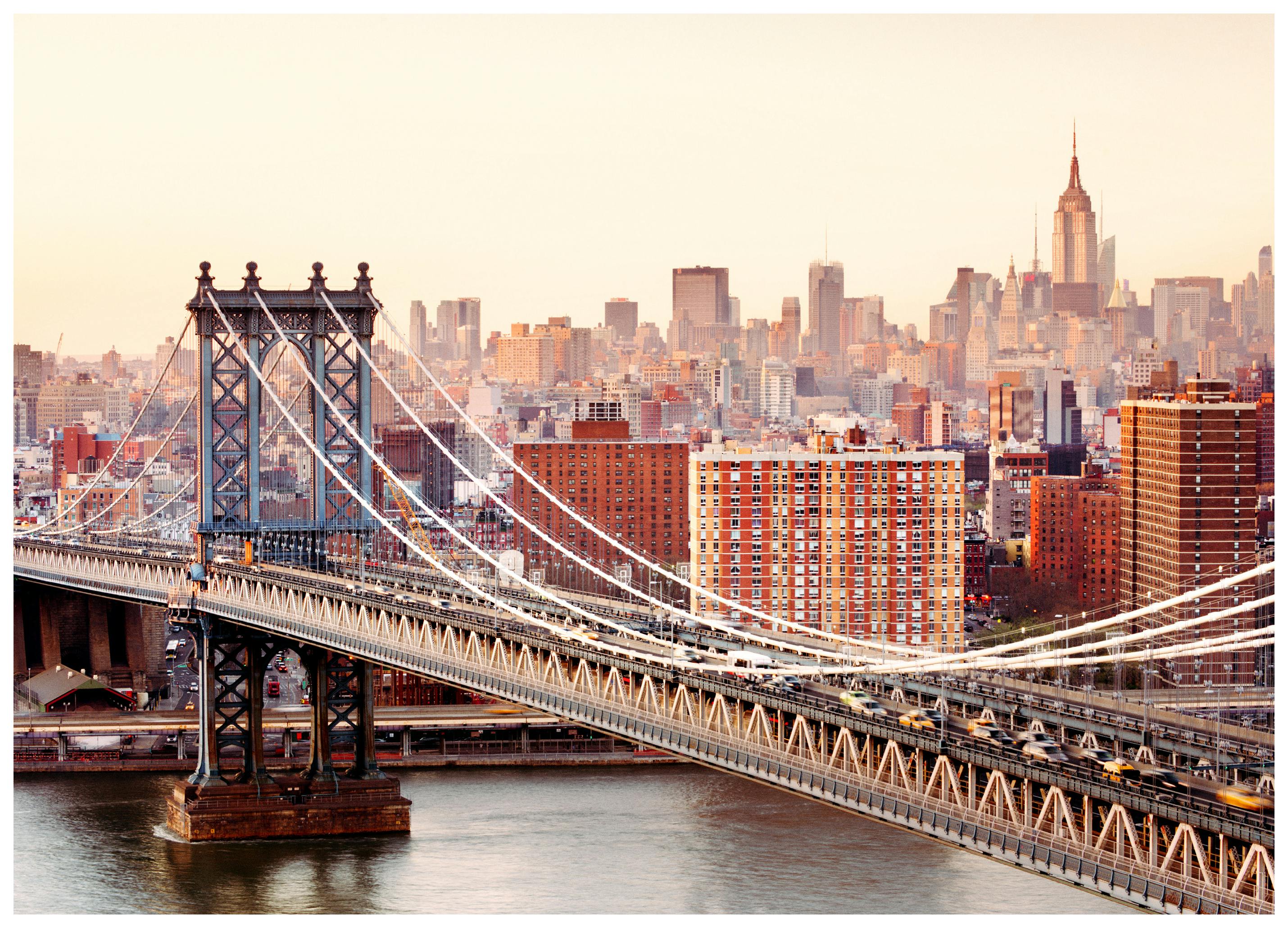 Iconic Manhattan Bridge Juliste (70x100 cm)  New York