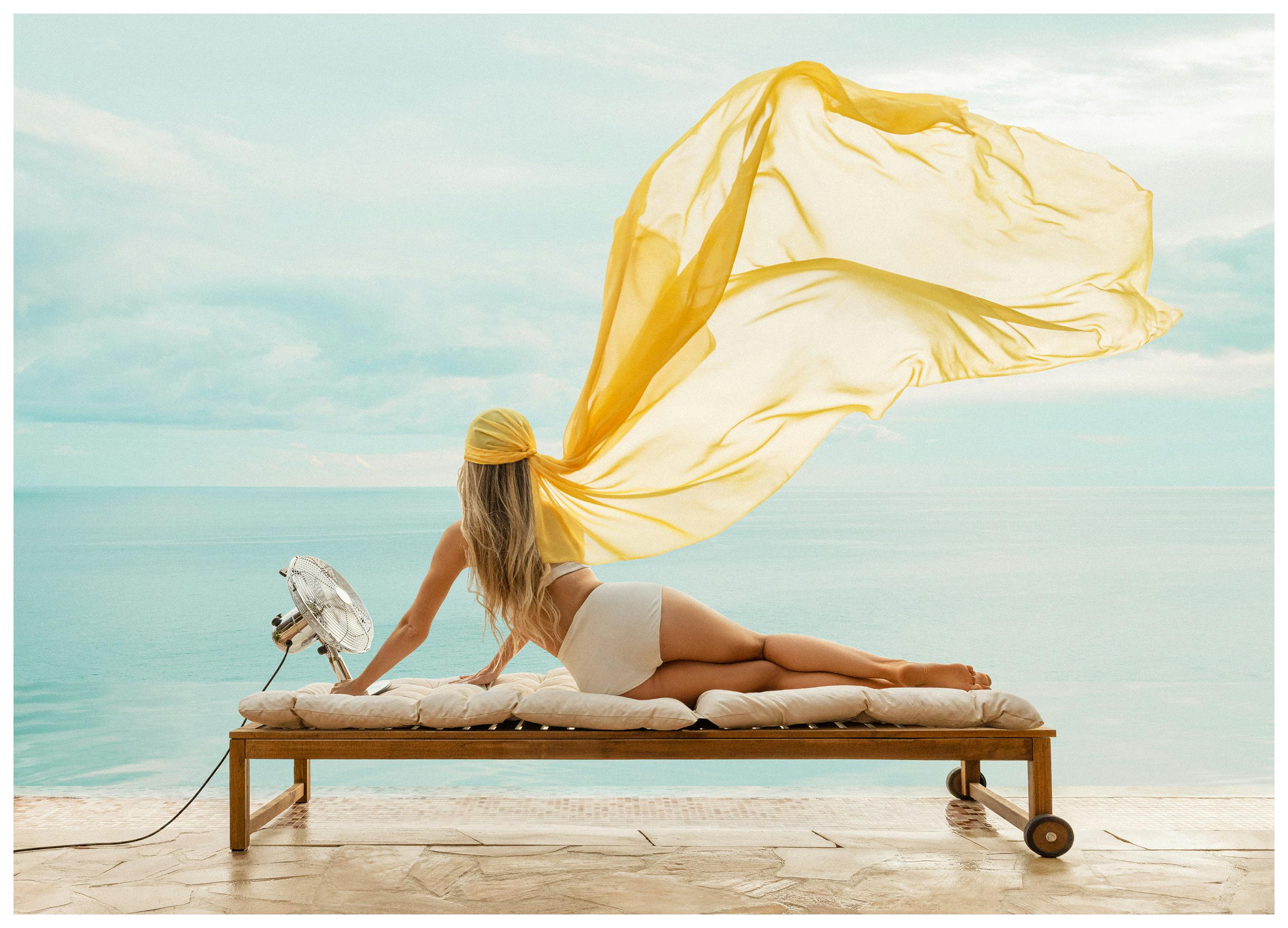 Poolside Reverie Poster (50x70 cm)