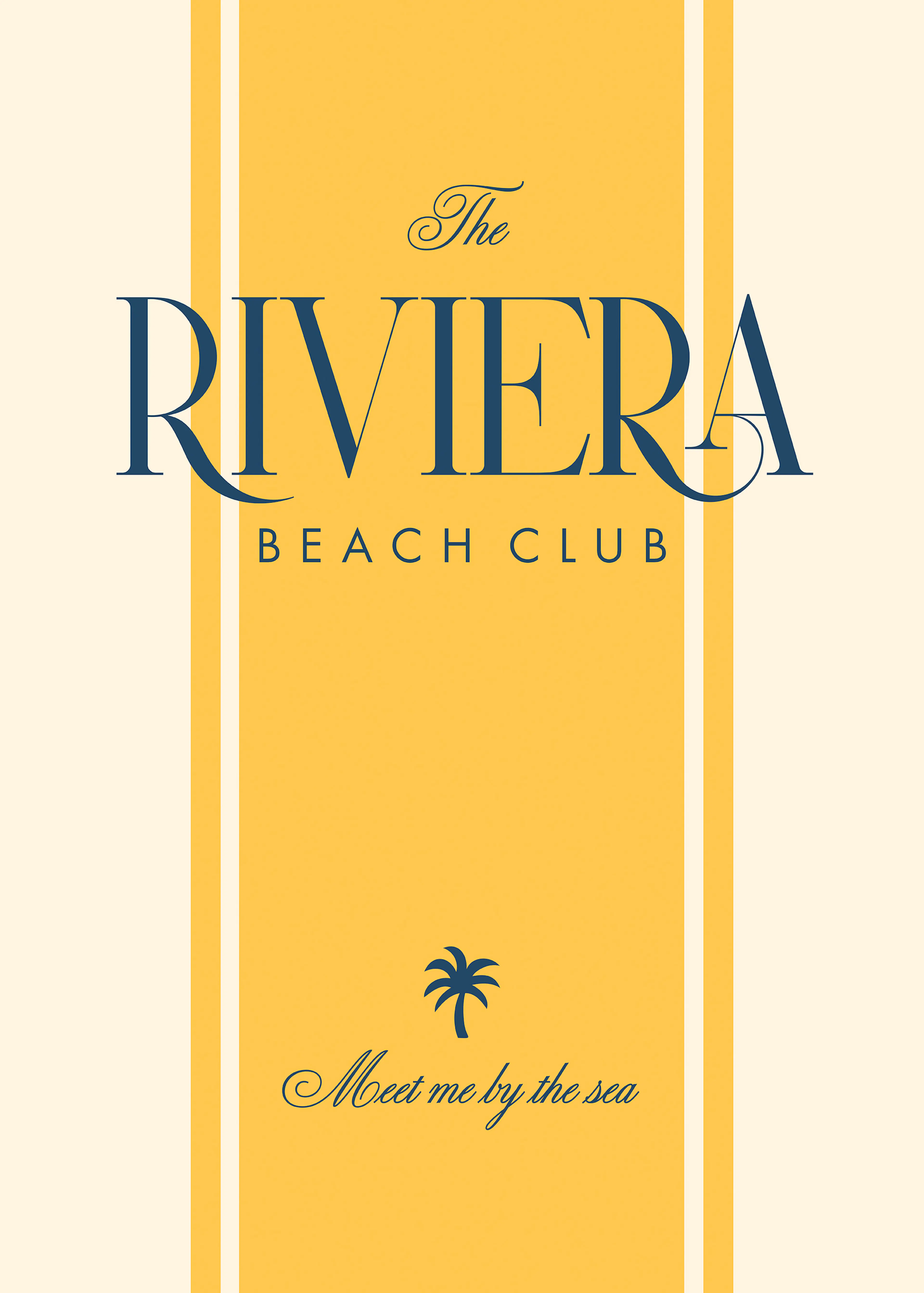 The Riviera Beach Club Print 0