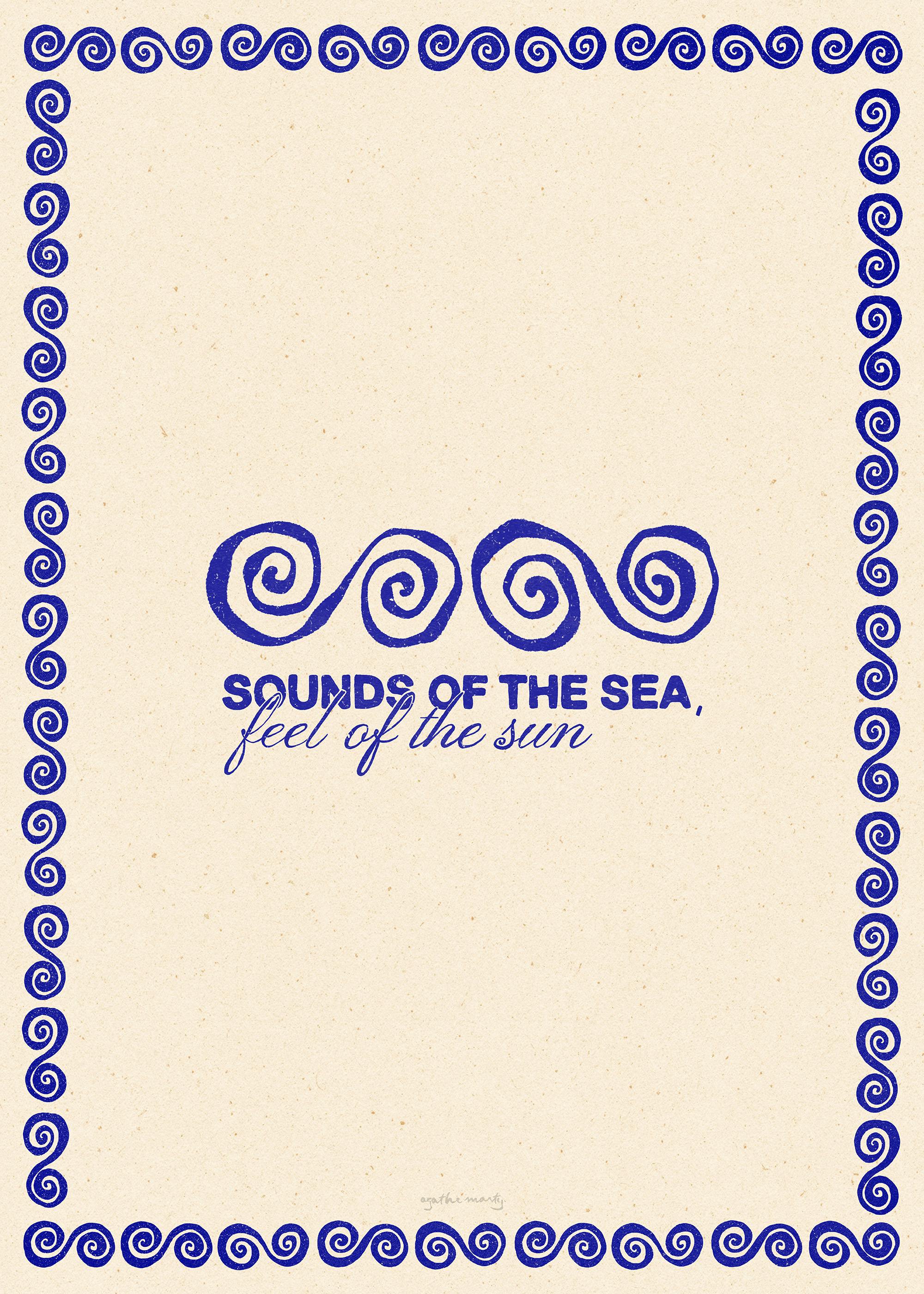 Agathe Marty - Sounds of the Sea Print 0