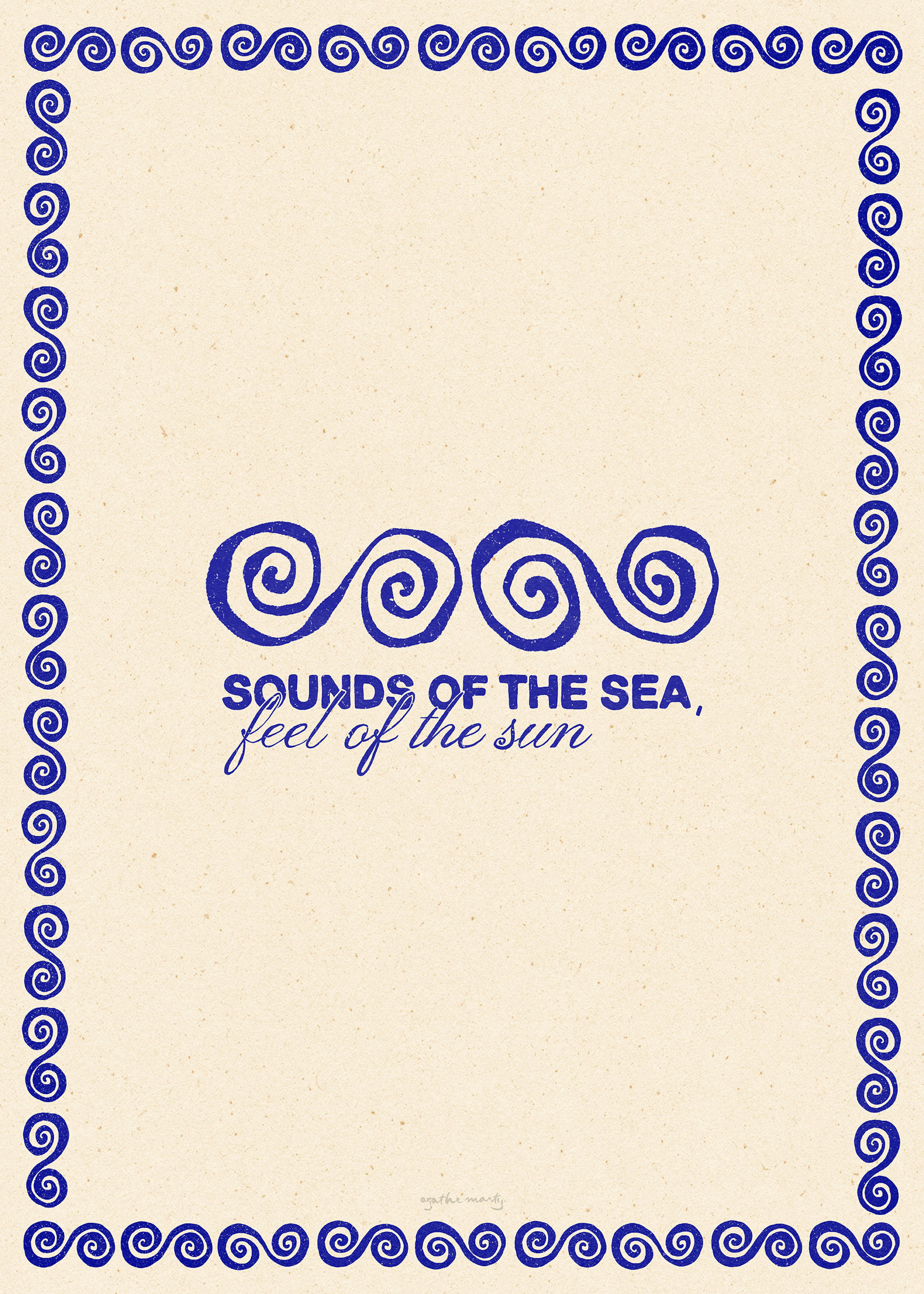 Agathe Marty - Sounds of the Sea Print 0