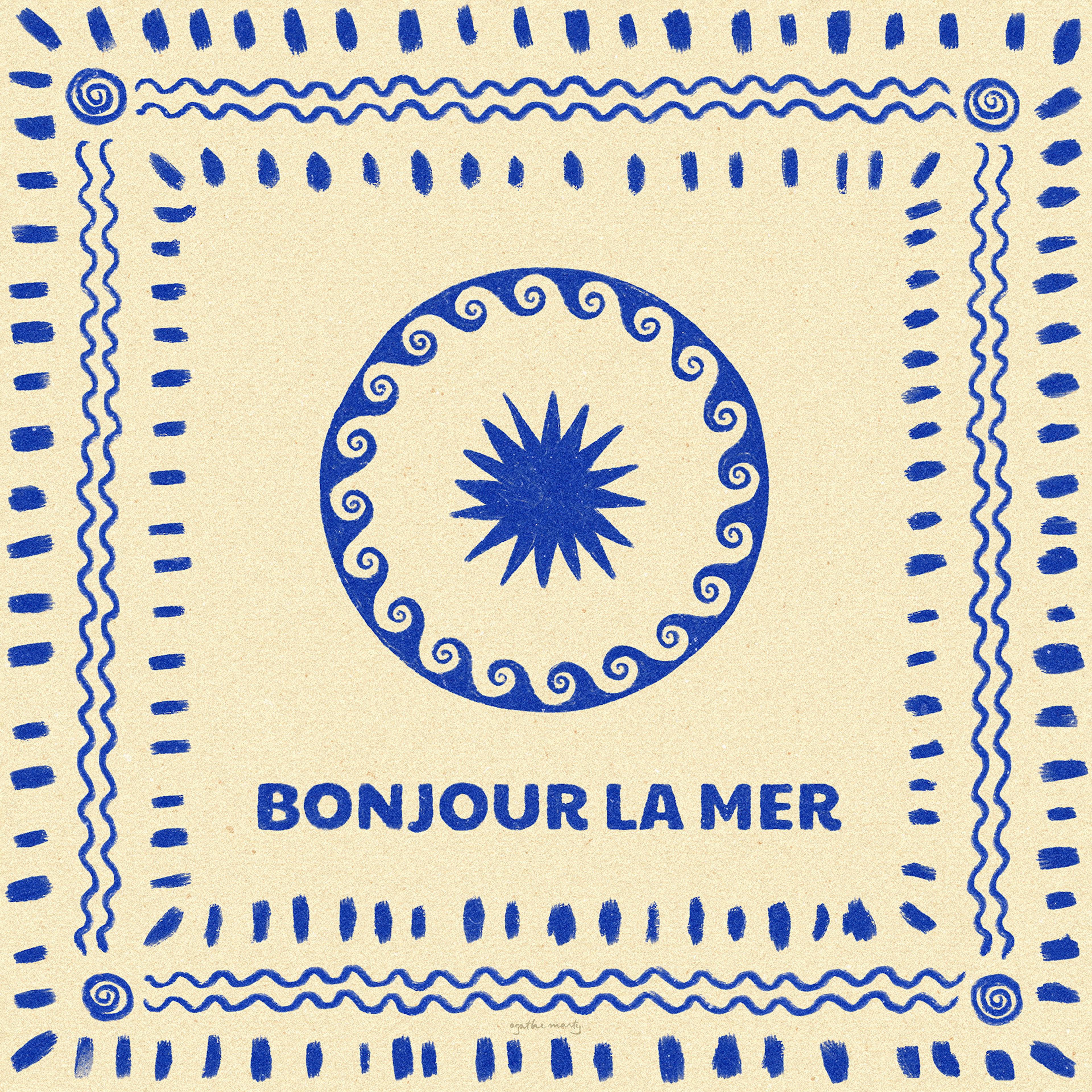 Agathe Marty - Bonjour la Mer Print 0