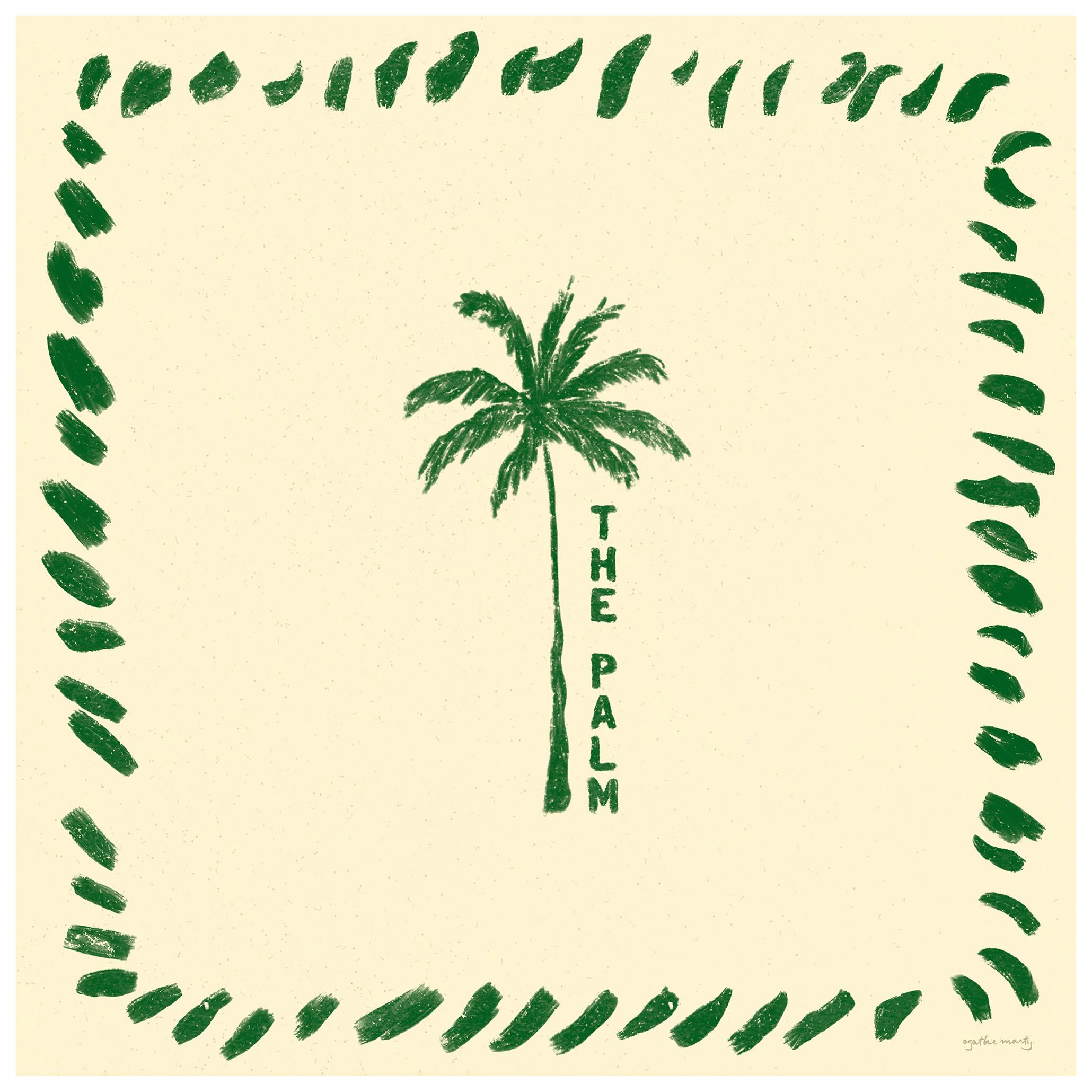 Agathe Marty - The Palm Print (50x50 cm)