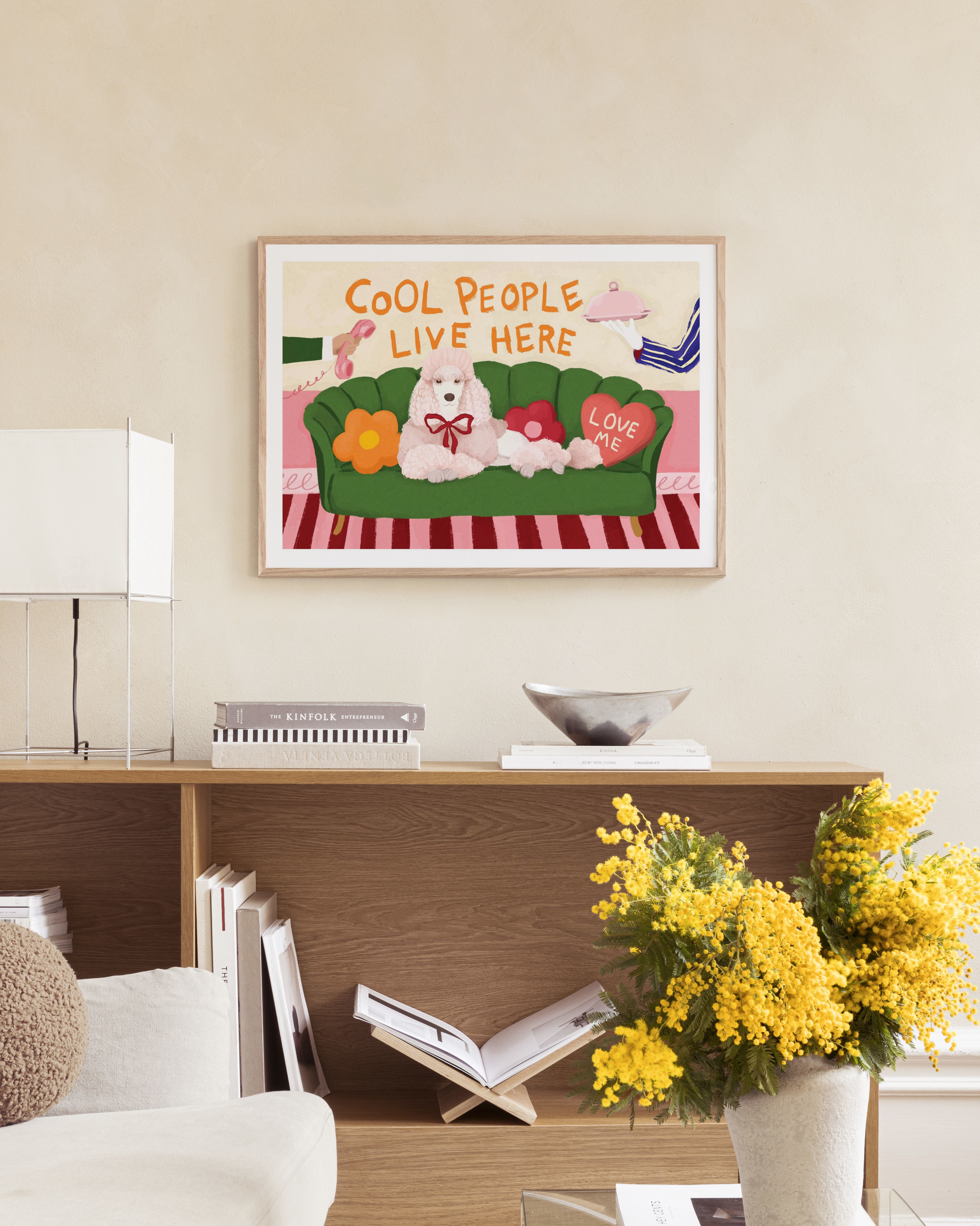 Cool People Print – Fun & Playful Poster | Desenio