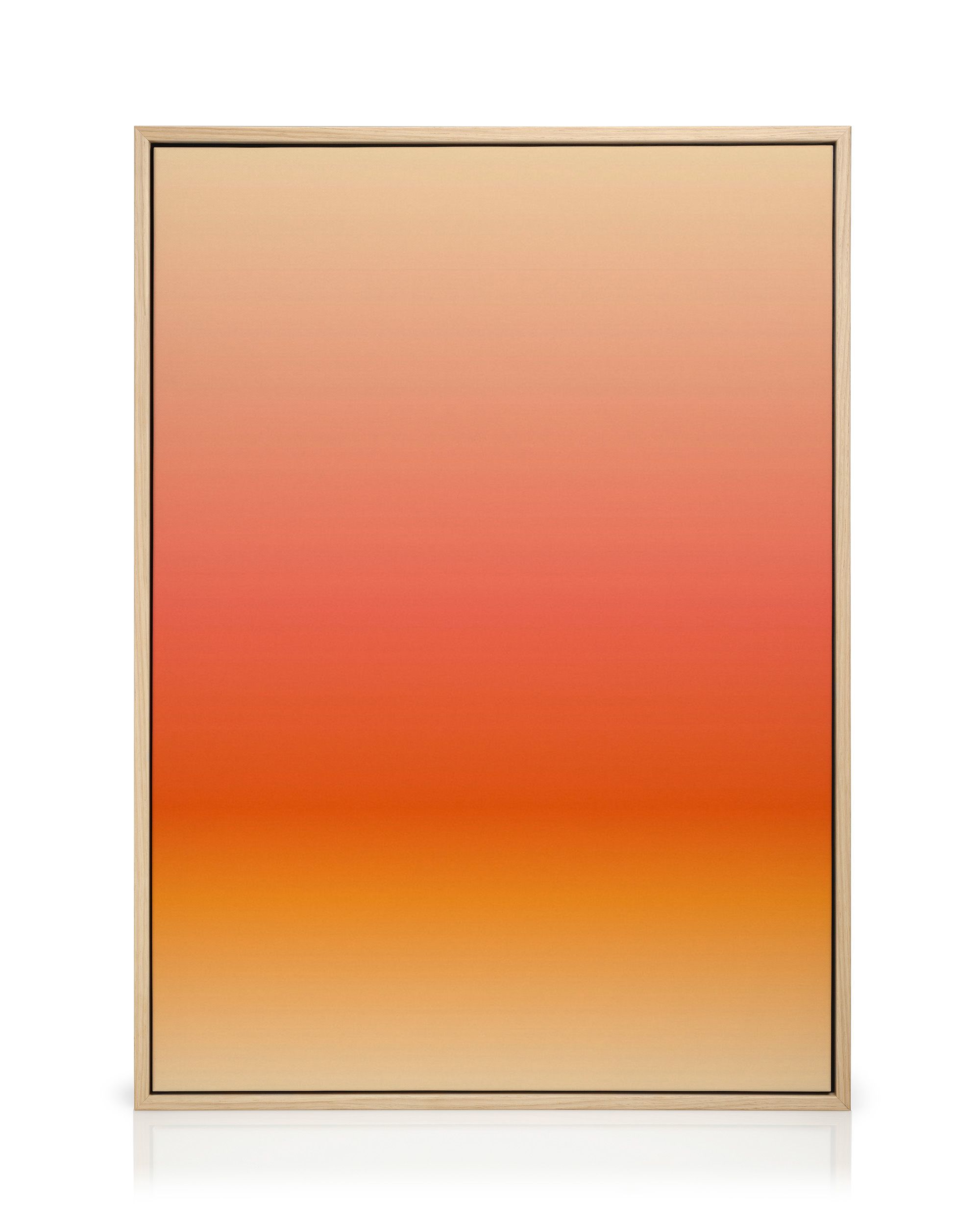 サンセットサンタモニカ　　作者　ジェームス・タルマージ Santa Monica Sunset Canvas Print – Wall Art Print | Desenio