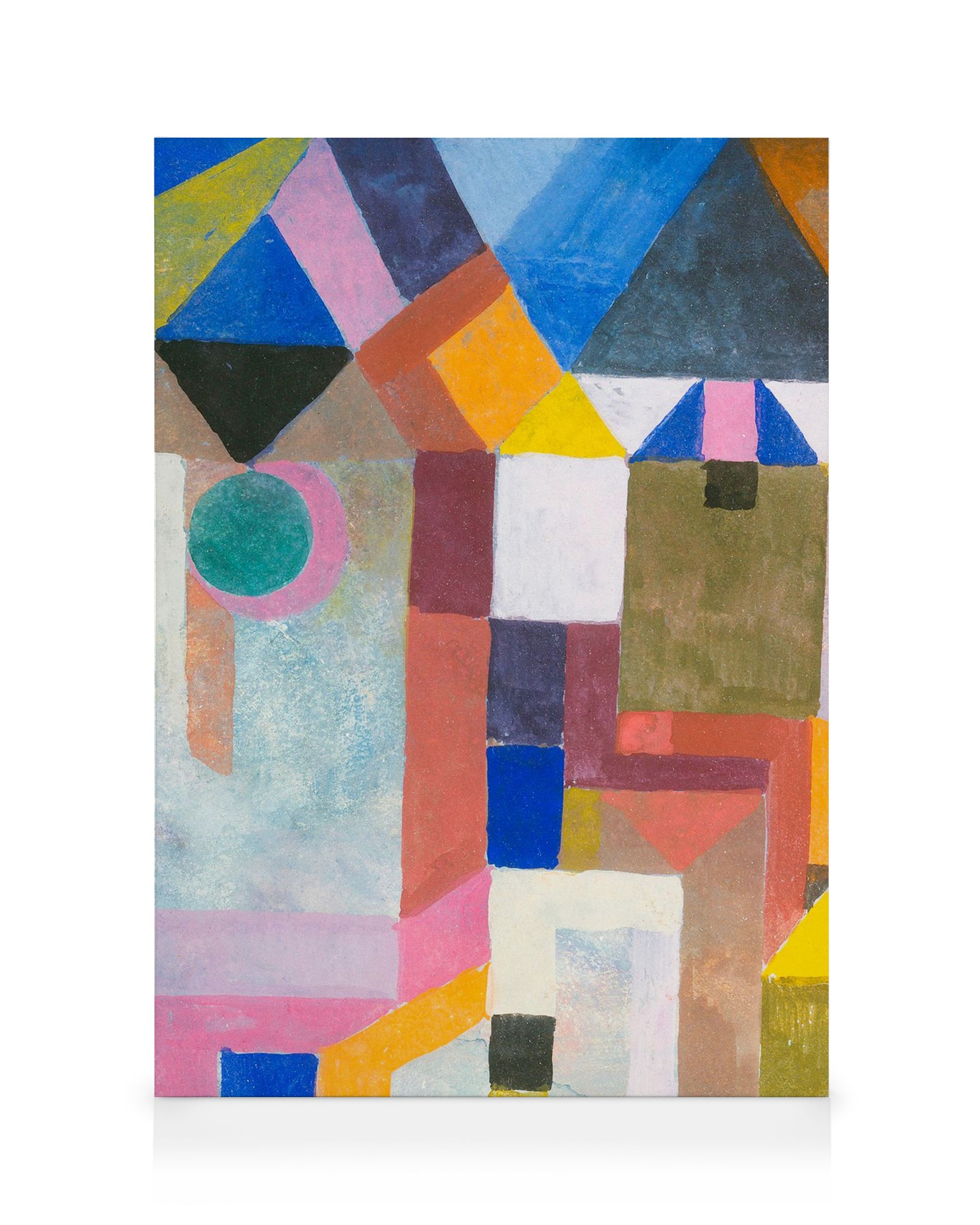 Paul Klee - Colorful Architecture Canvas Print | Modern Art Print