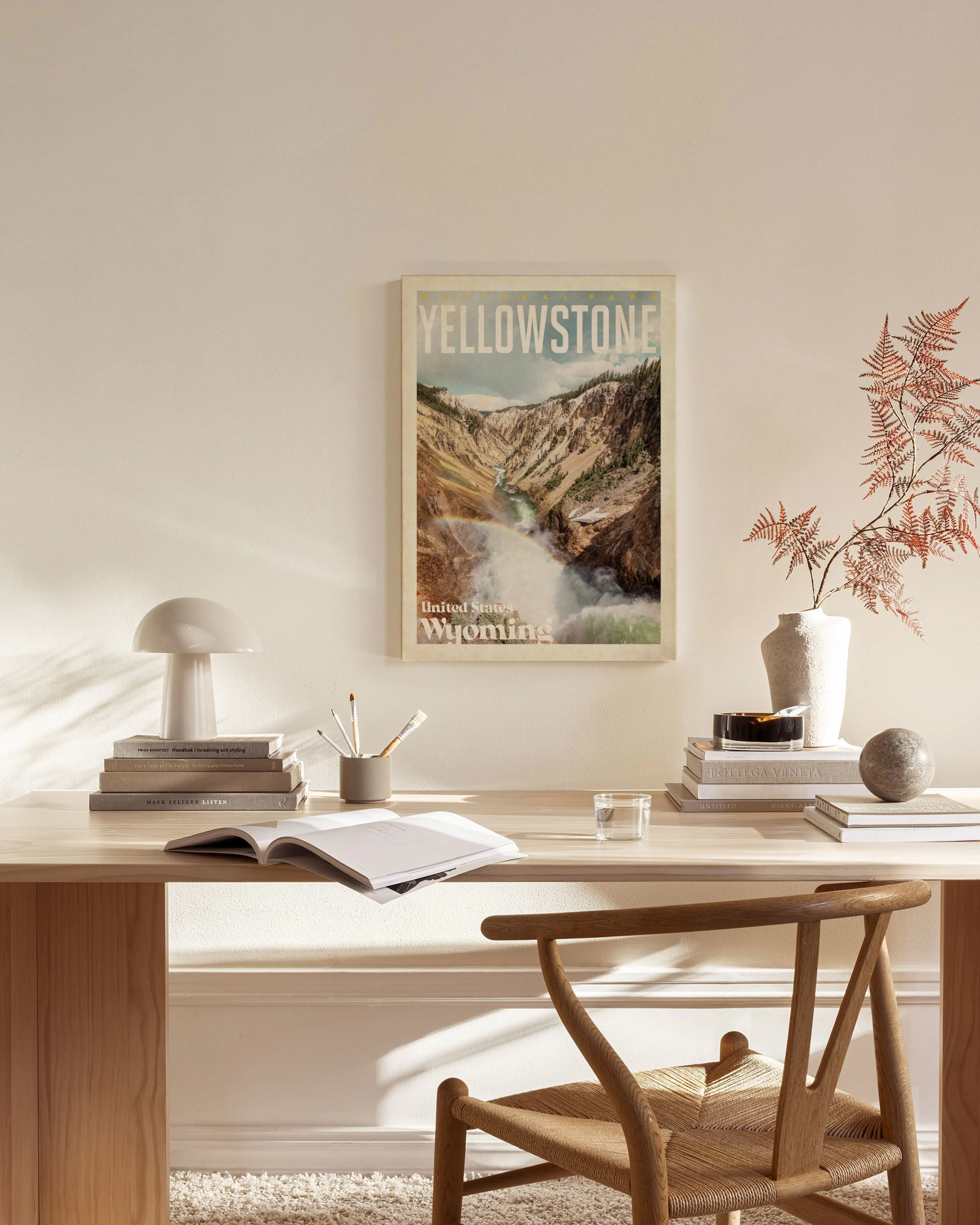 Tranh Thiên Nhiên Yellowstone Canvas print