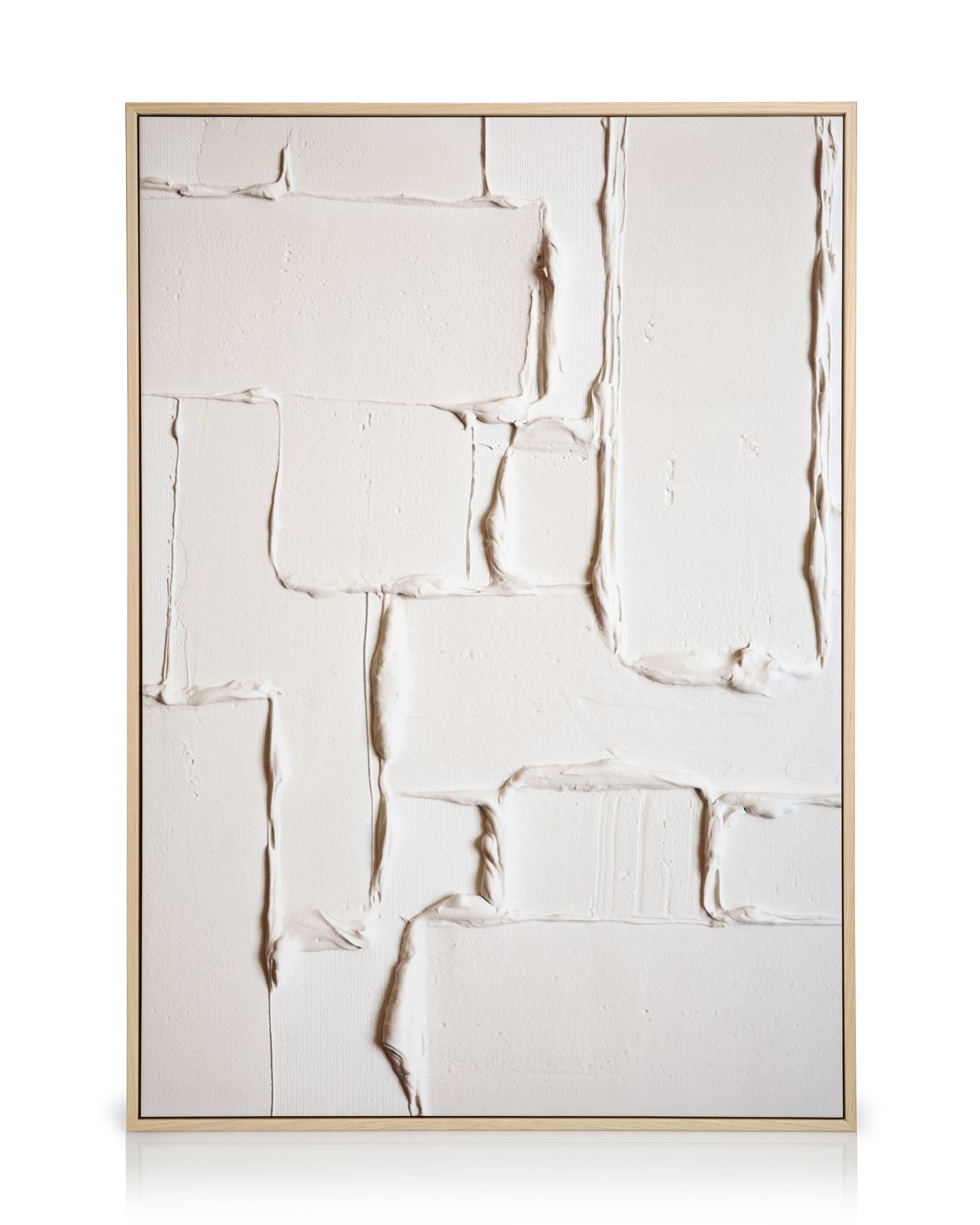 Beige Texture Art No2 Canvas Print – Modern Wall Art Print | Desenio