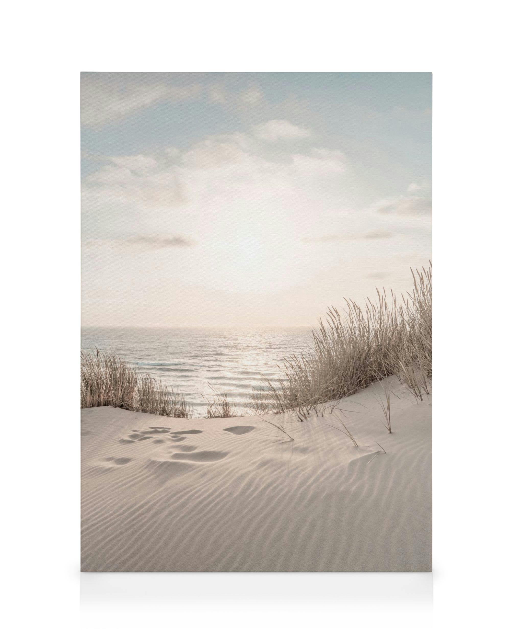 Canvas Prints Dune Beach No2 Canvas print (30x40 cm - Black Frame)