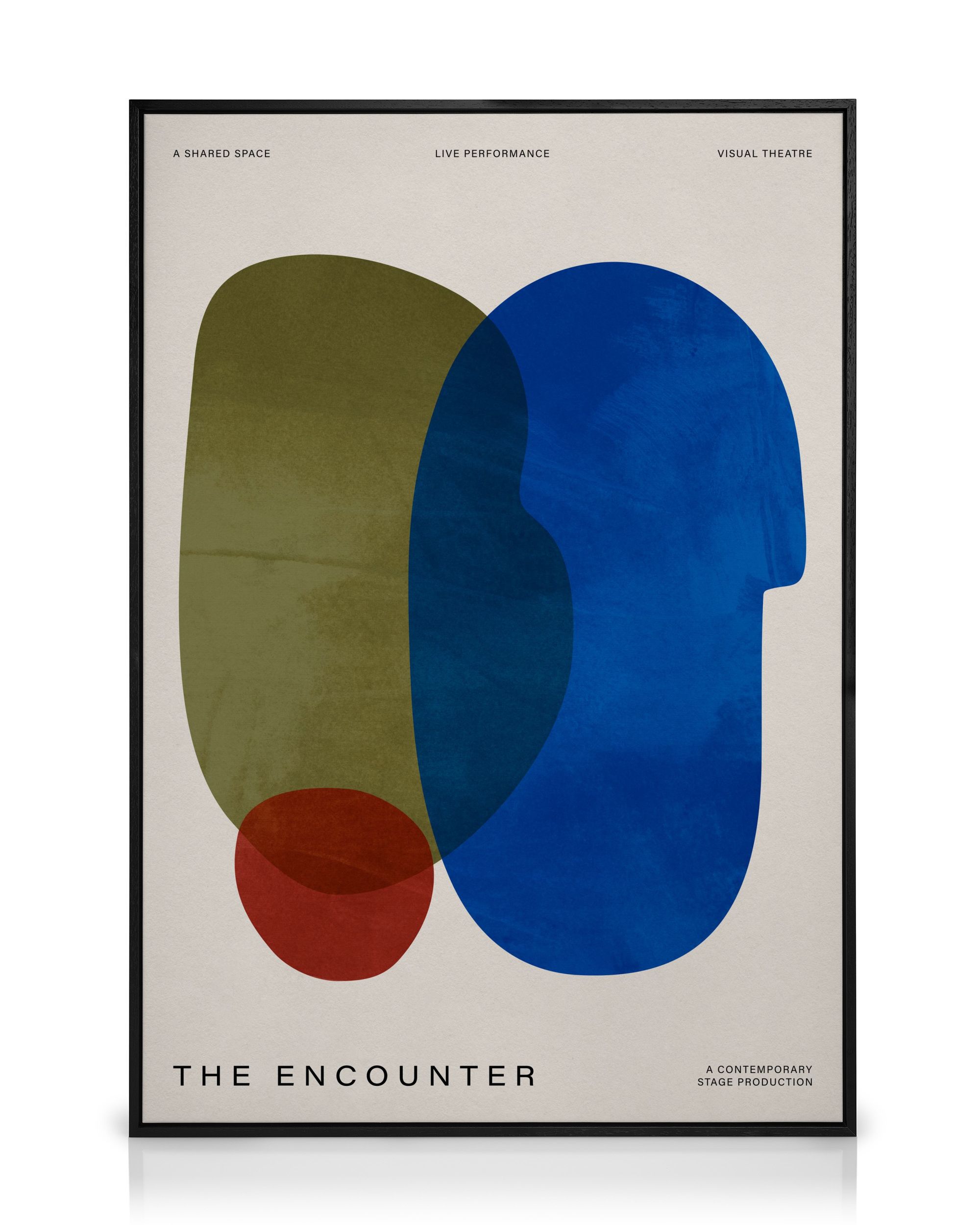 The Encounter Canvas print