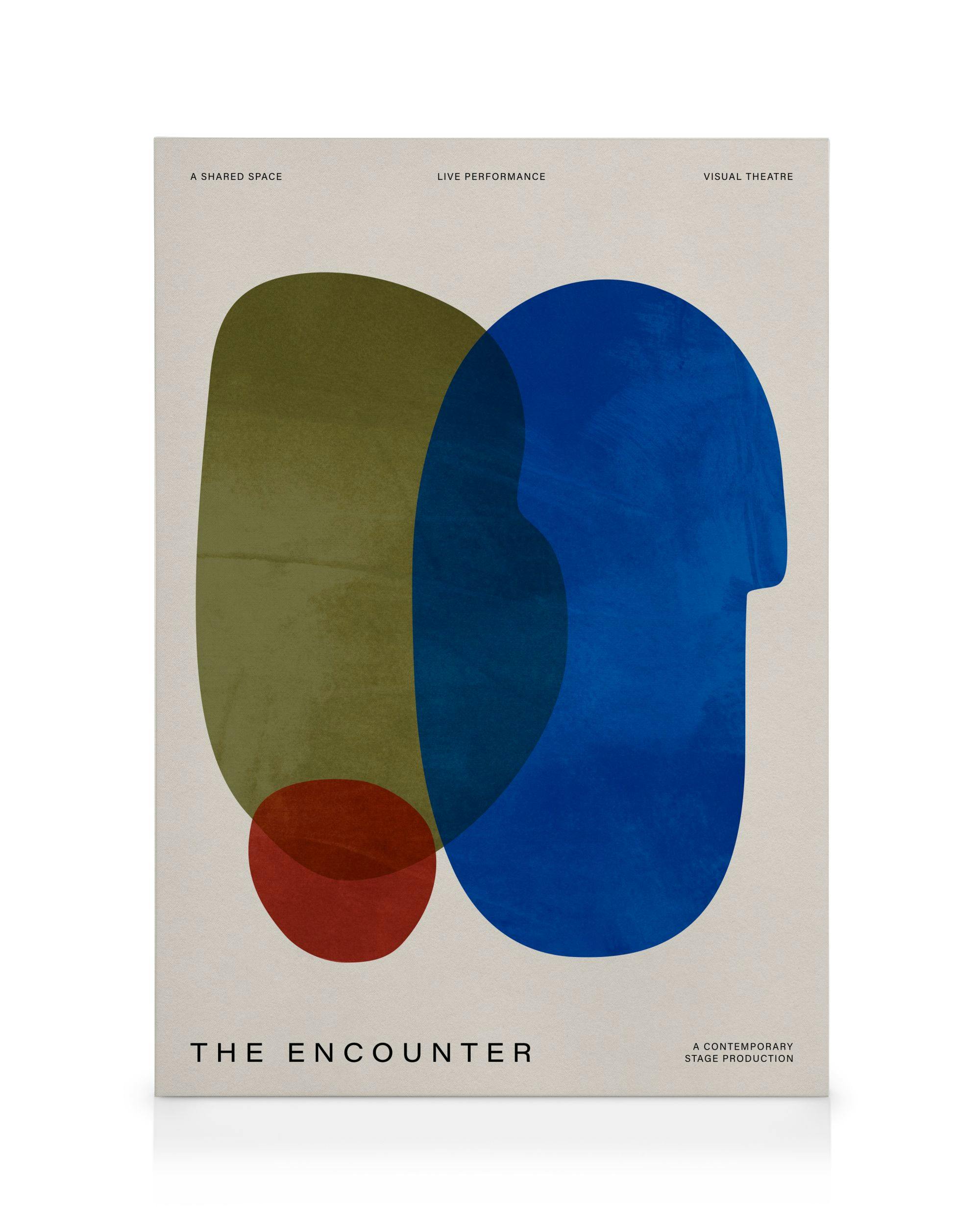 Canvas Prints The Encounter Canvas print (30x40 cm)