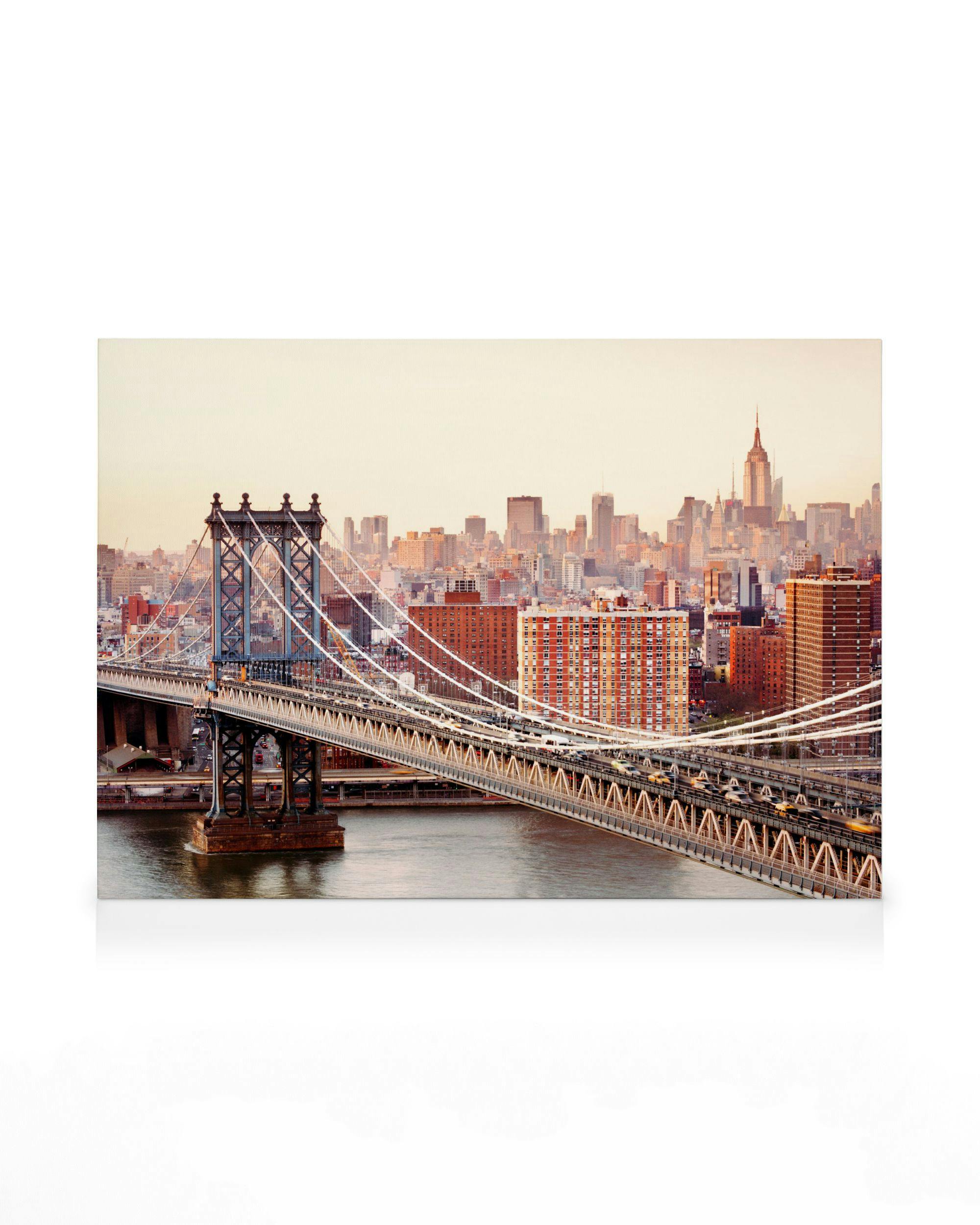 Iconic Manhattan Bridge Lienzo 0