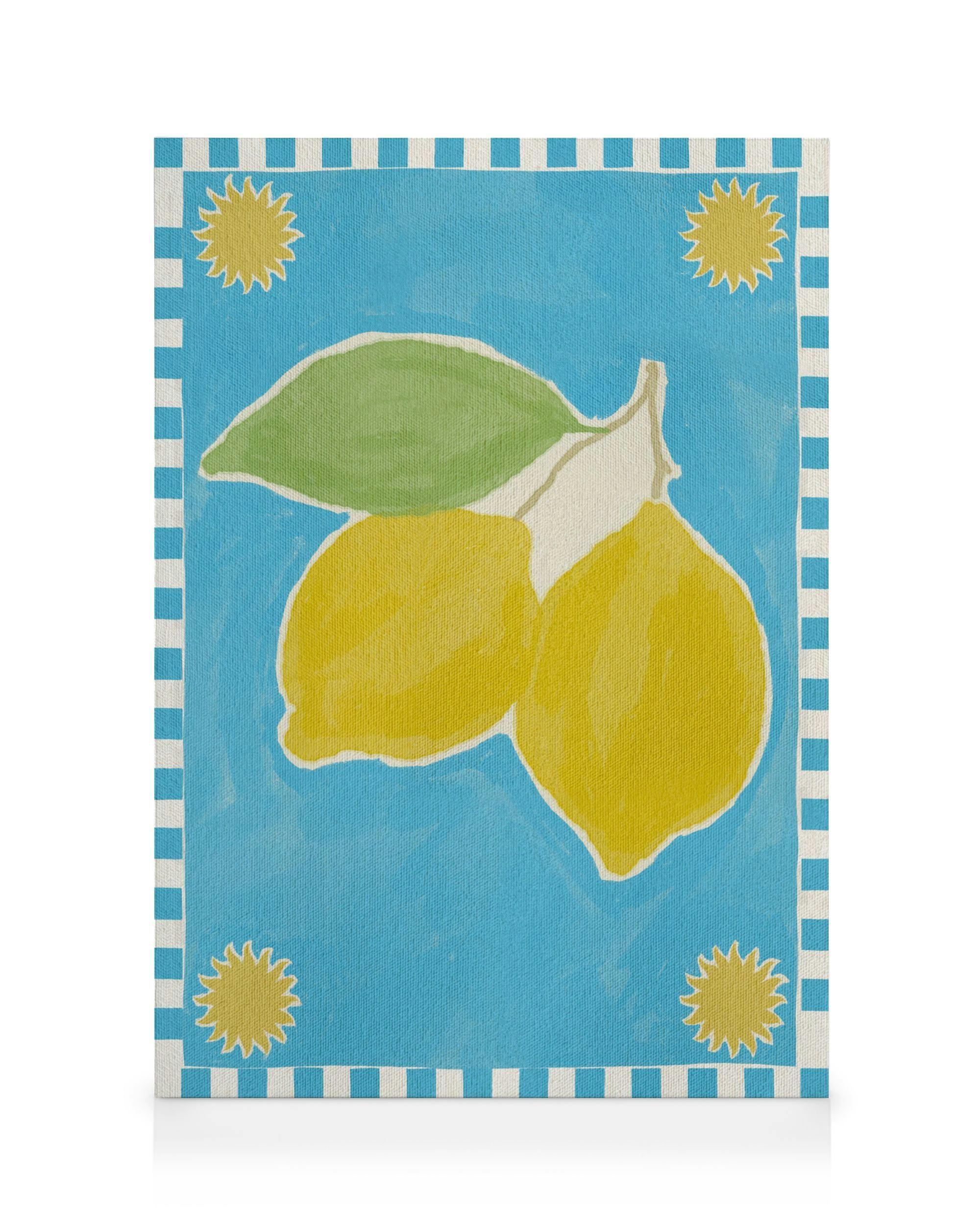 Canvas Prints Shatha Al Dafai - Lush Duo 2 Canvas print (100x150 cm)